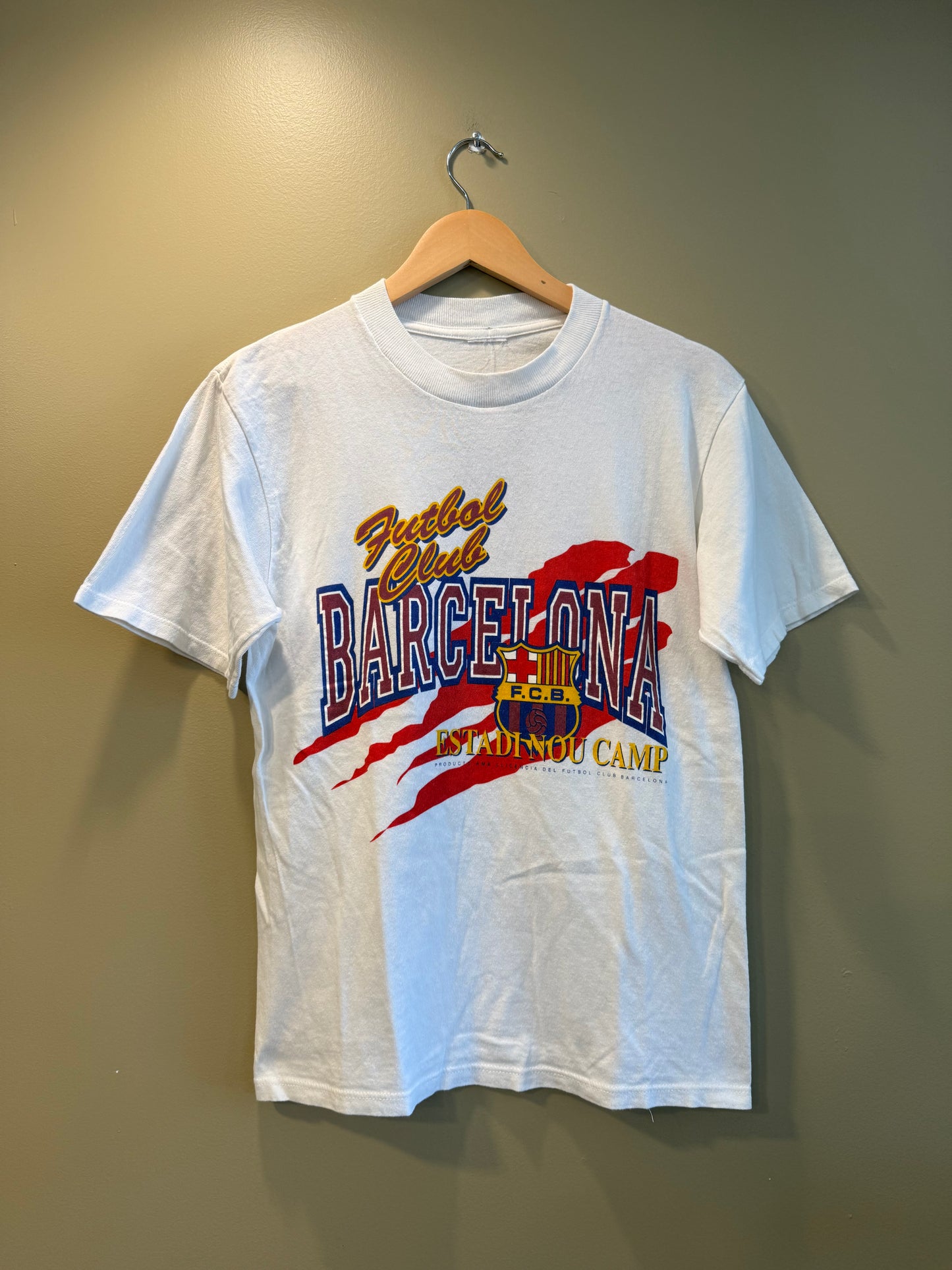 Vintage F.C. Barcelona Football T-Shirt- M