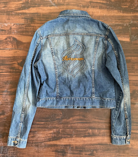 Vintage Y2K Rocawear Women’s Denim Jacket- M