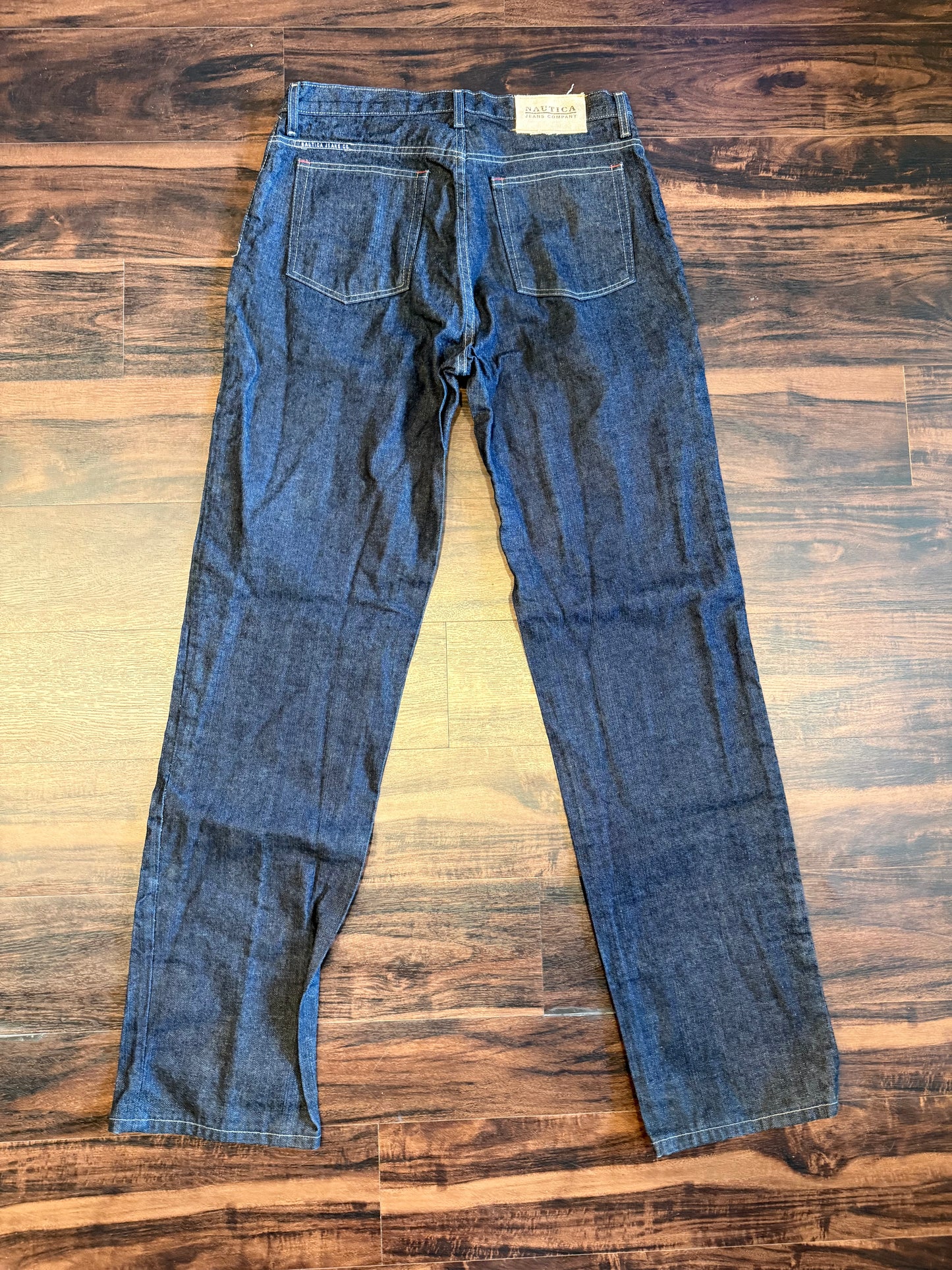 Vintage Nautica Dark Wash Heavy Denim Jeans- 34x38