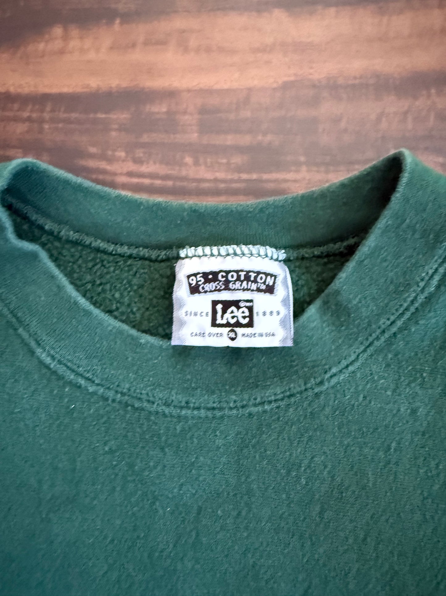Vintage Jaguar Automobiles Green Embroidered Crewneck Sweatshirt- XL