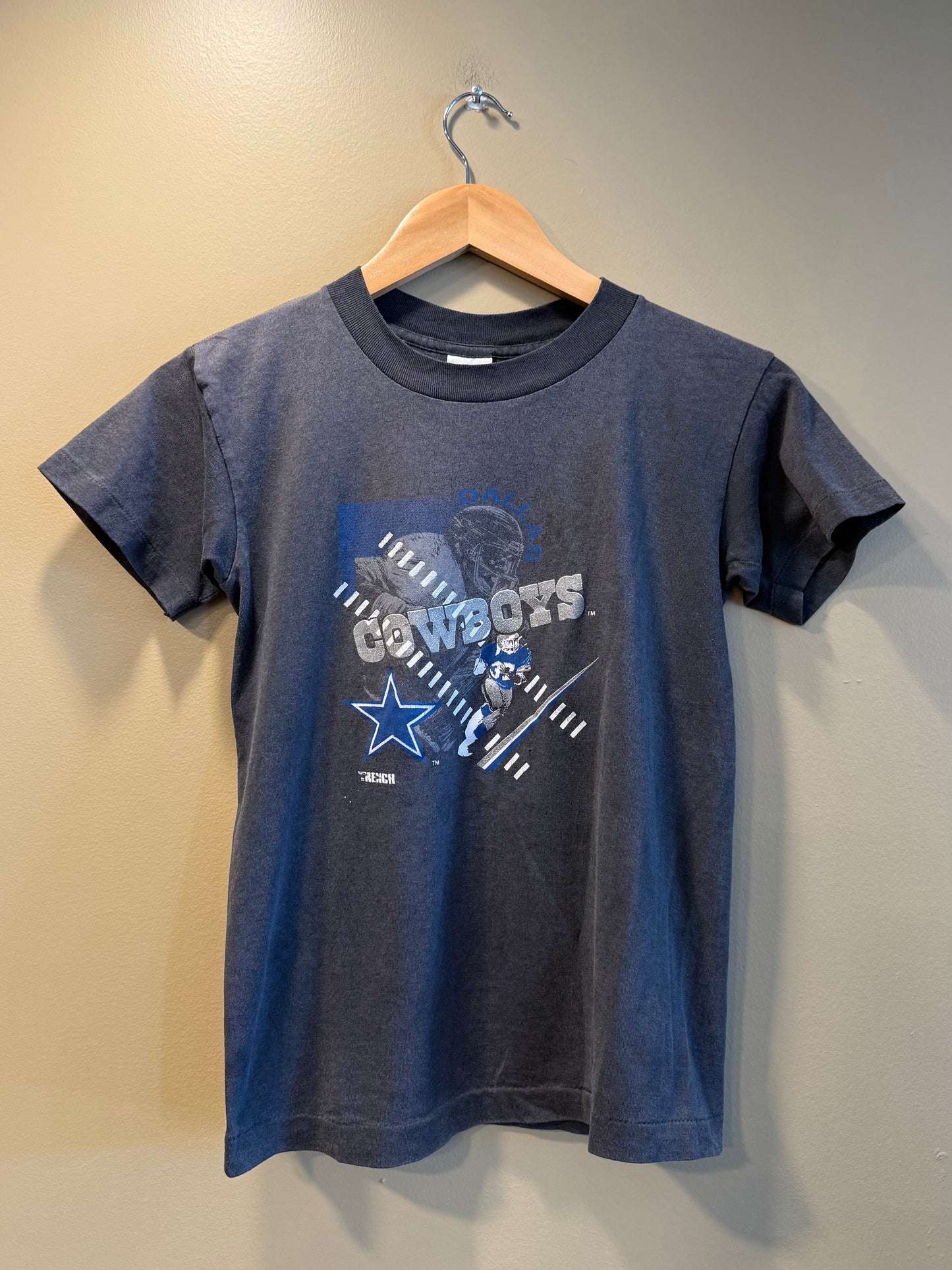 Vintage Dallas Cowboys Black Baby Tee T-Shirt- S
