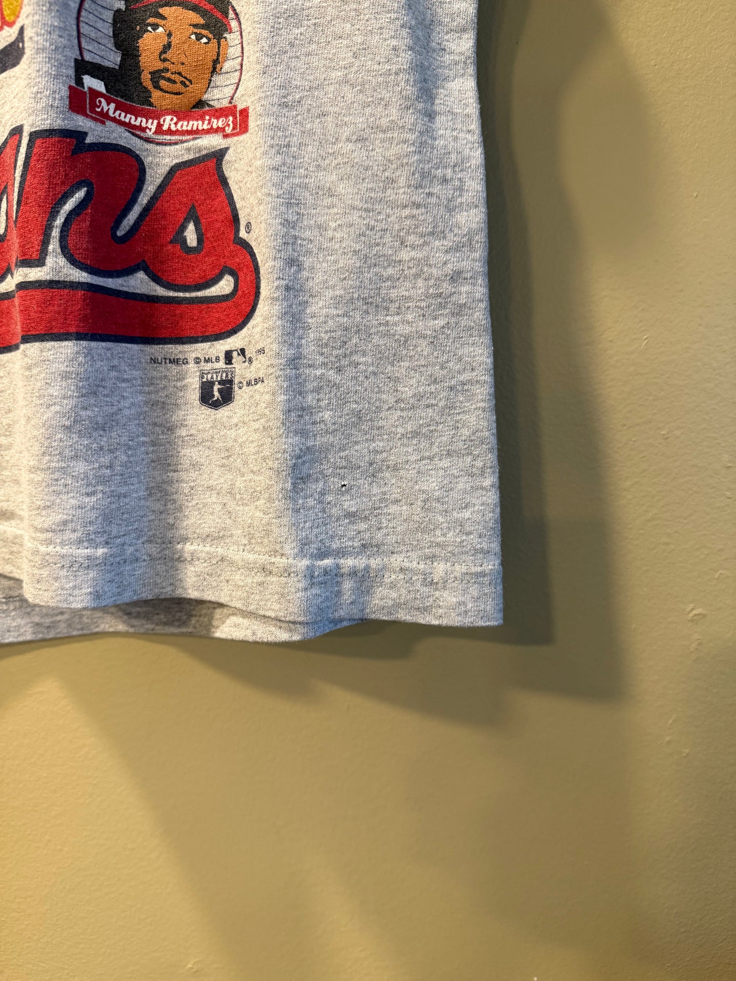 Vintage Cleveland Indians Champions Baby Tee T-Shirt- S/M