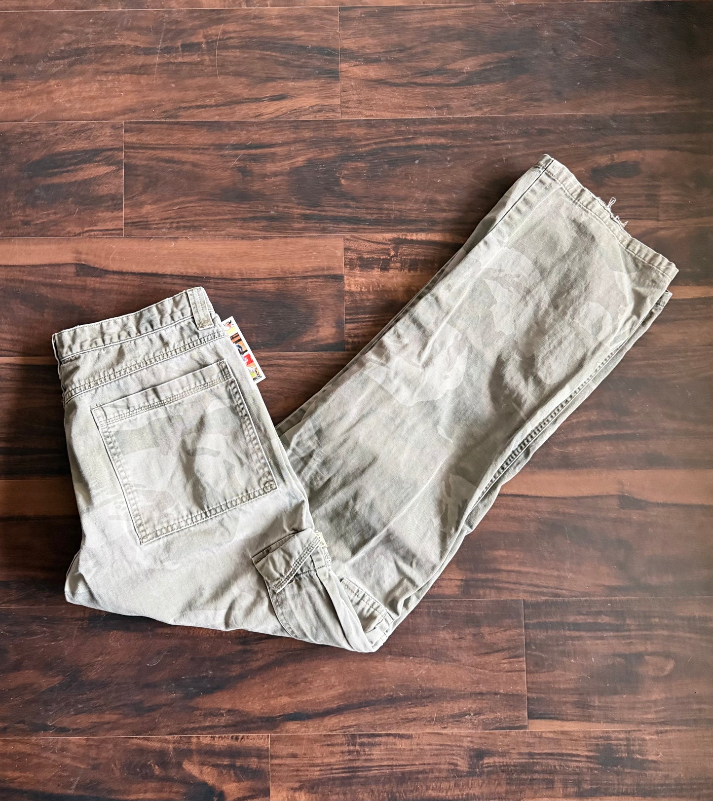 Vintage Wrangler Camouflage Cargo Pants- 32x34