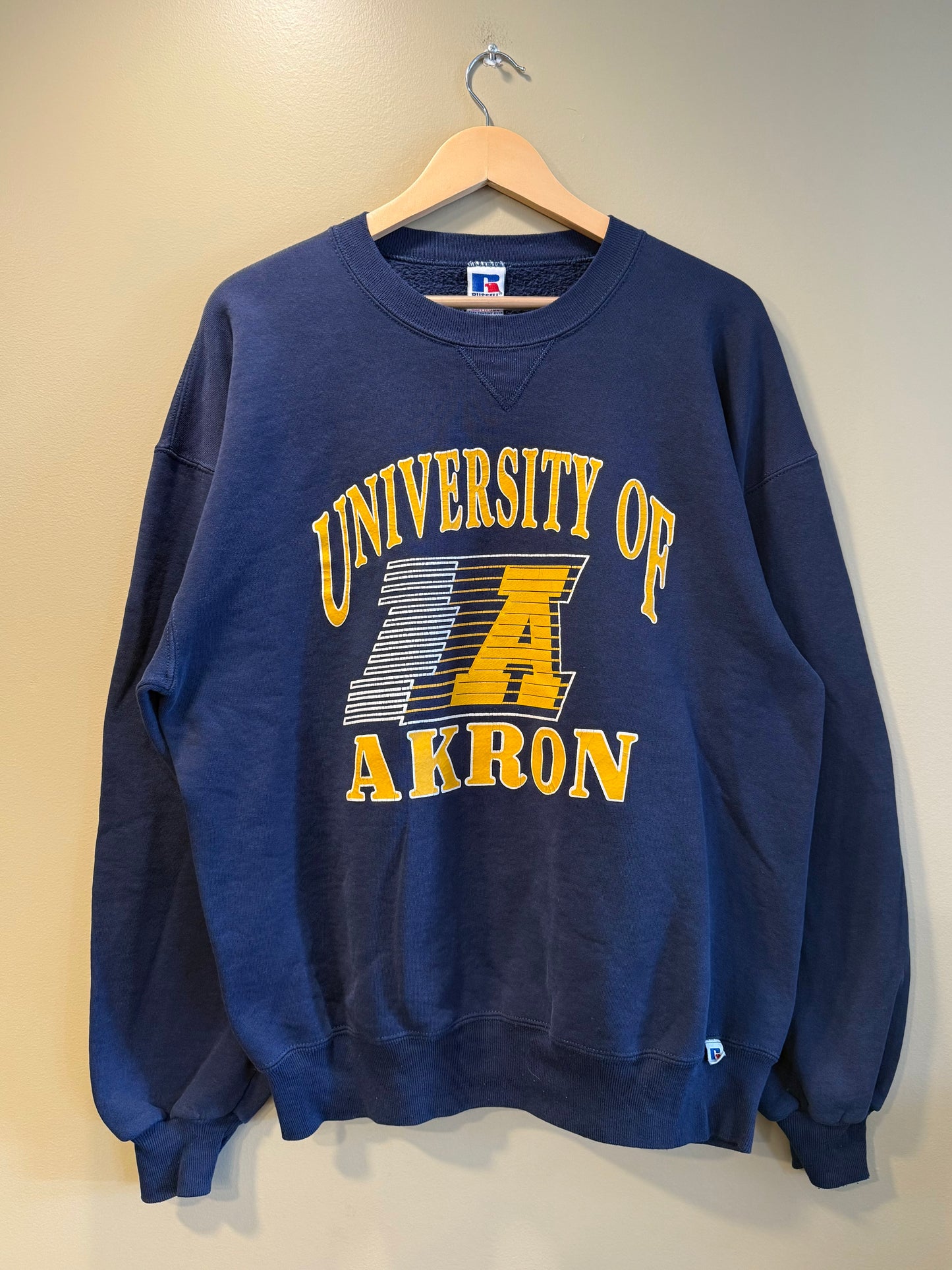 Vintage University of Akron Crewneck Sweatshirt- XL