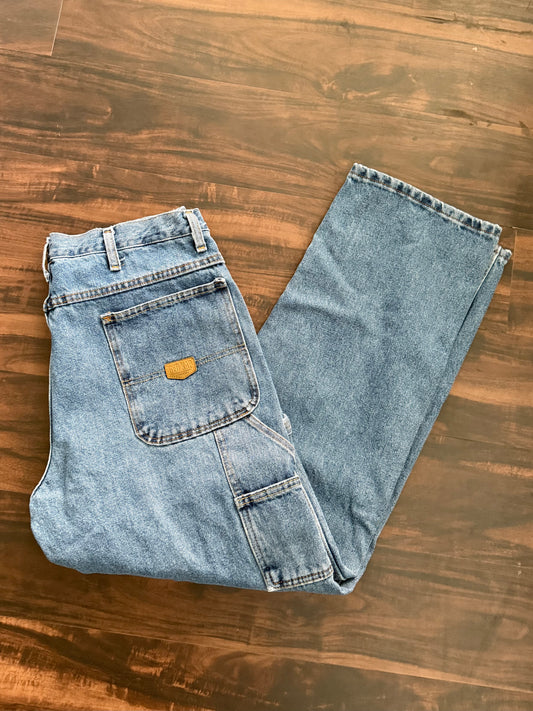 Vintage Red Kap Carpenter Denim Jeans- 34x32