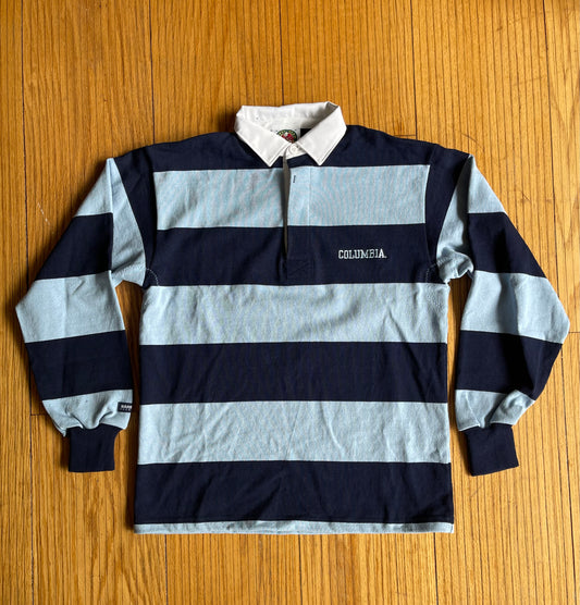 Vintage Columbia University Buttoned Rugby Shirt- M