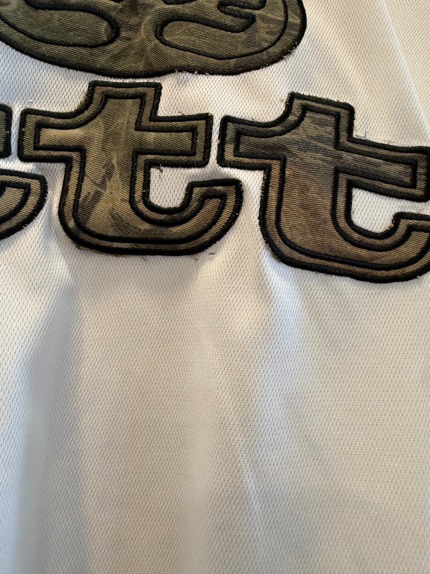 TTT Adidas White Football Soccer Jersey- M