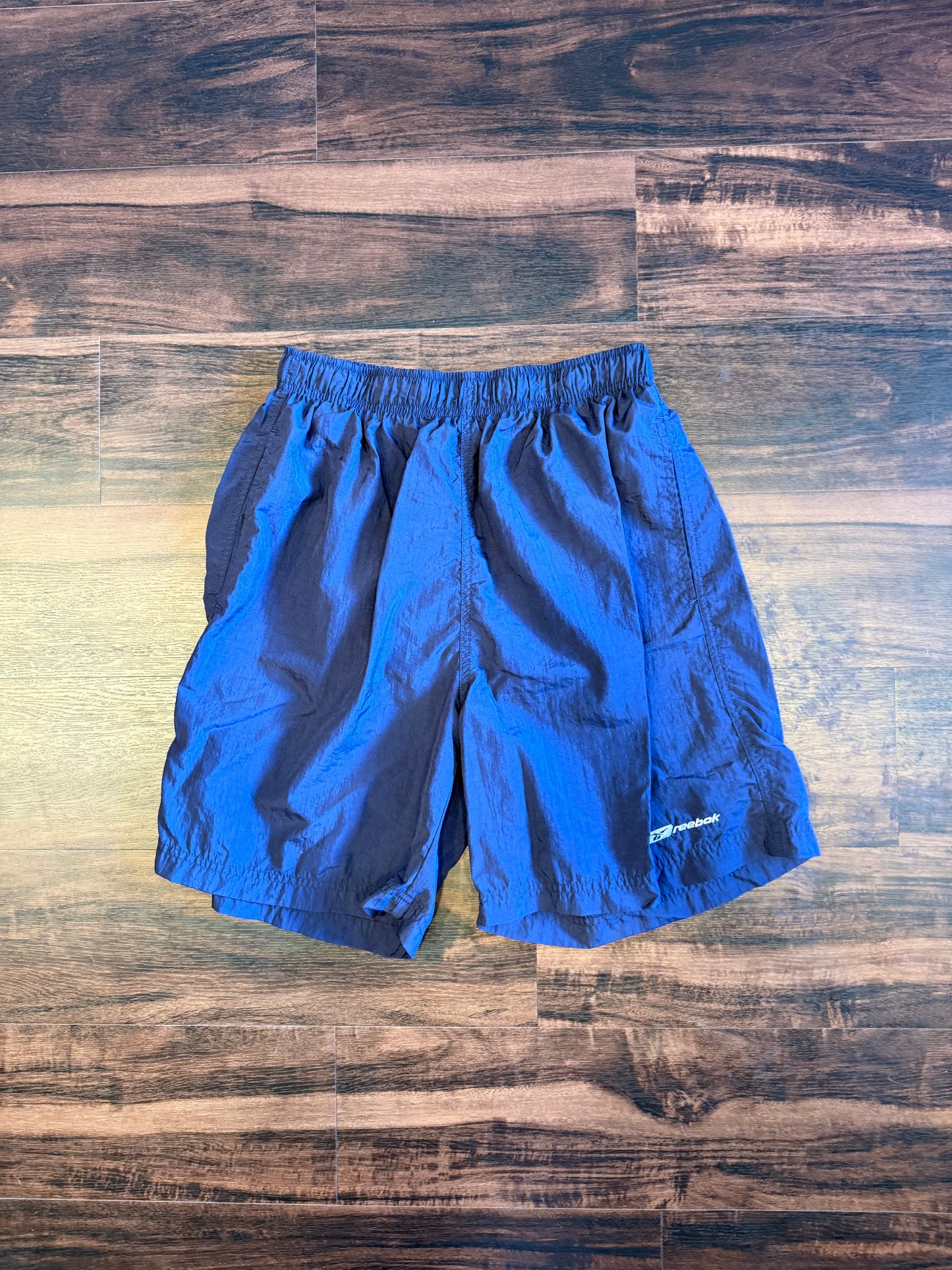 Vintage Reebok Navy Blue Athletic Shorts- 26