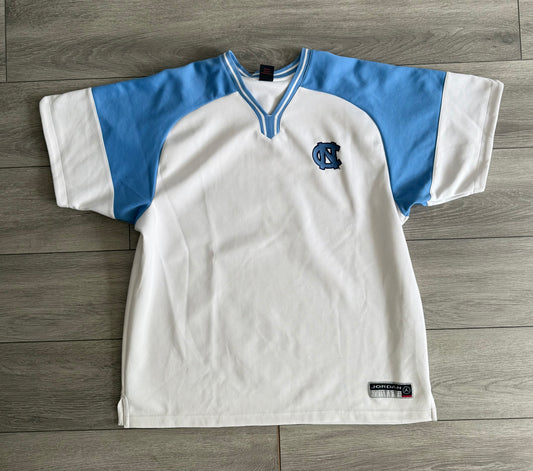 Vintage Jordan Brand University of North Carolina Tar Heels Warm Up Jersey Shirt- XXL