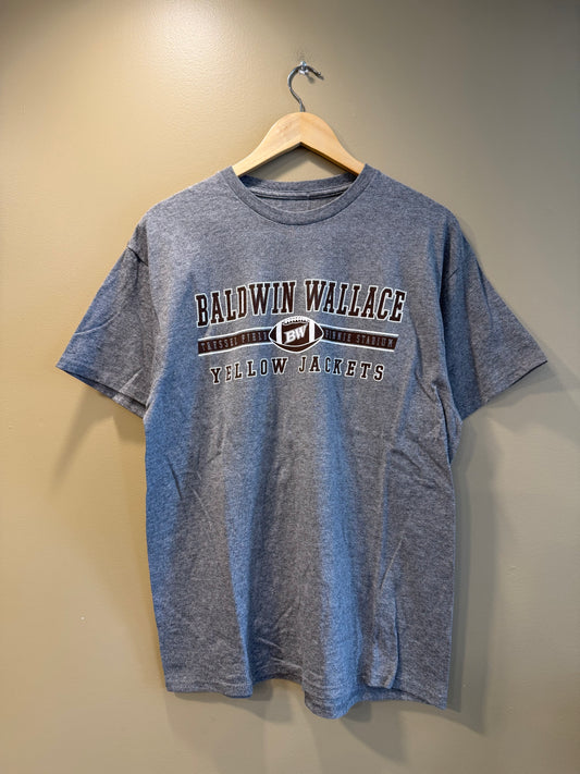 Vintage Baldwin Wallace Yellow Jackets Football T-Shirt- L