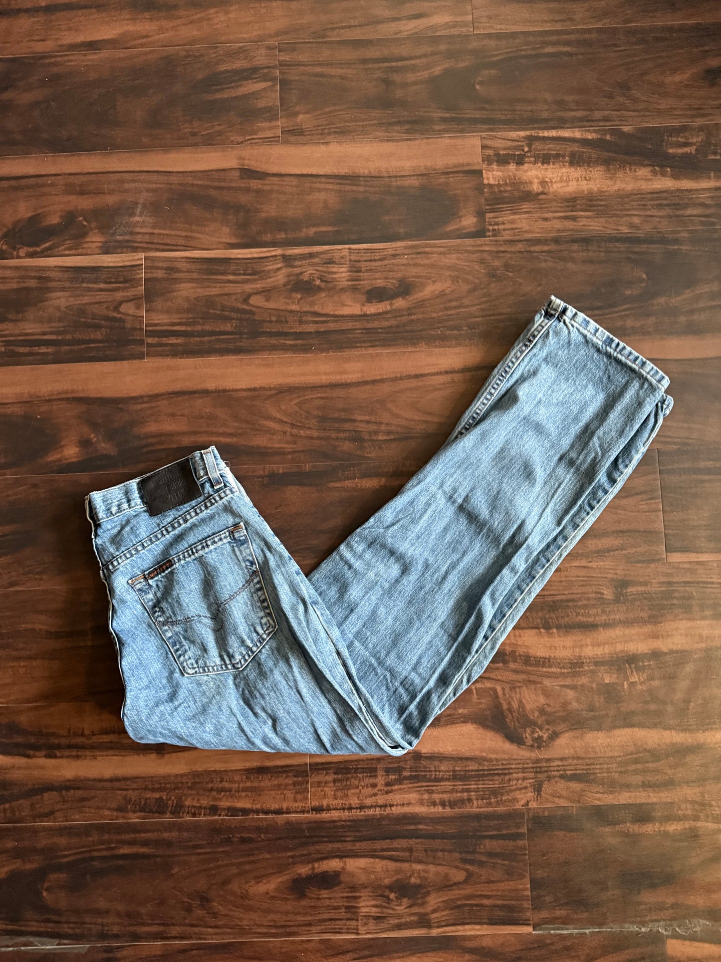 Vintage Harley Davidson Light Wash Denim Jeans- 32x33