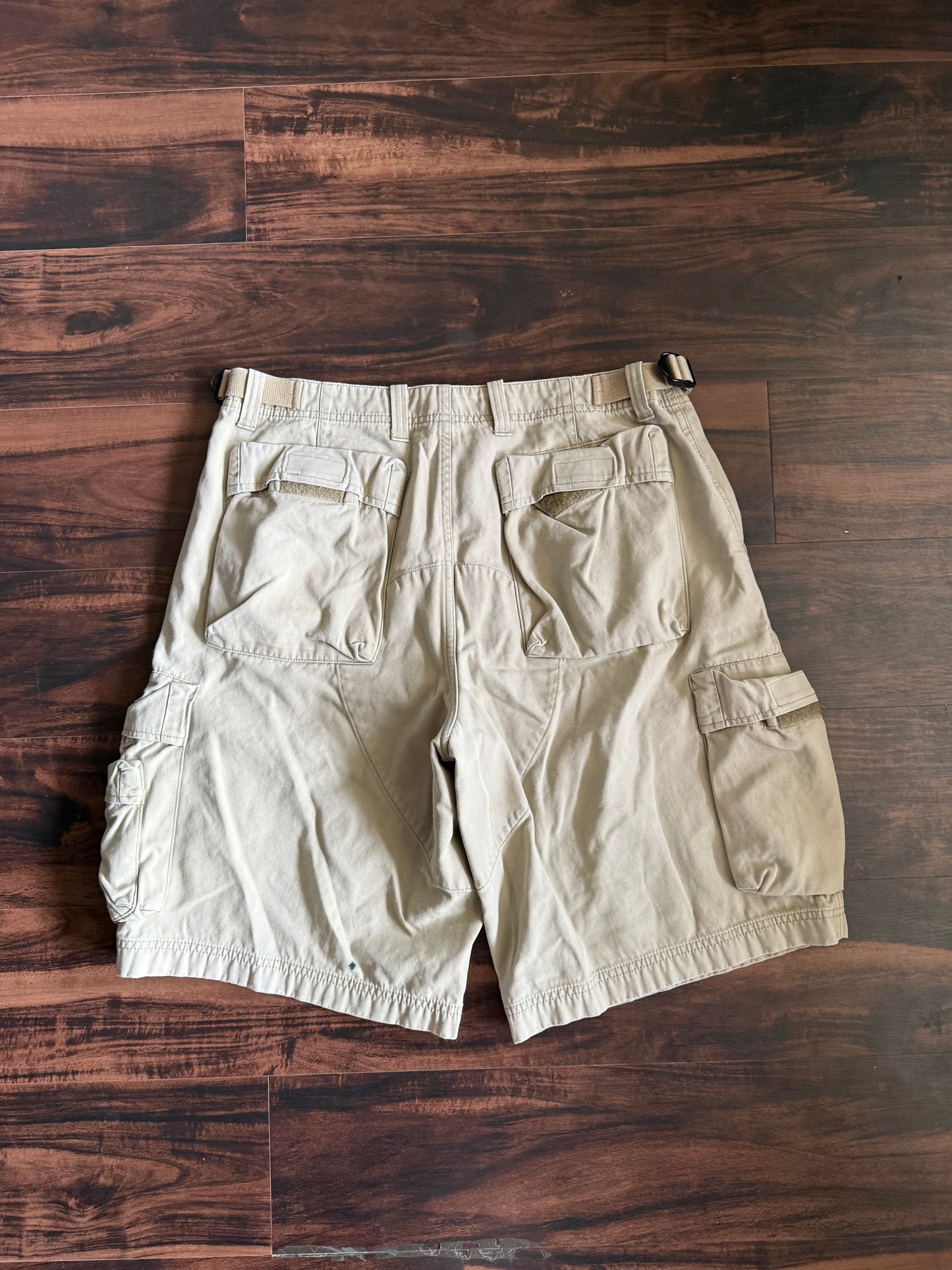 Vintage Gap Khakis Baggy Fit Cargo Shorts- 32