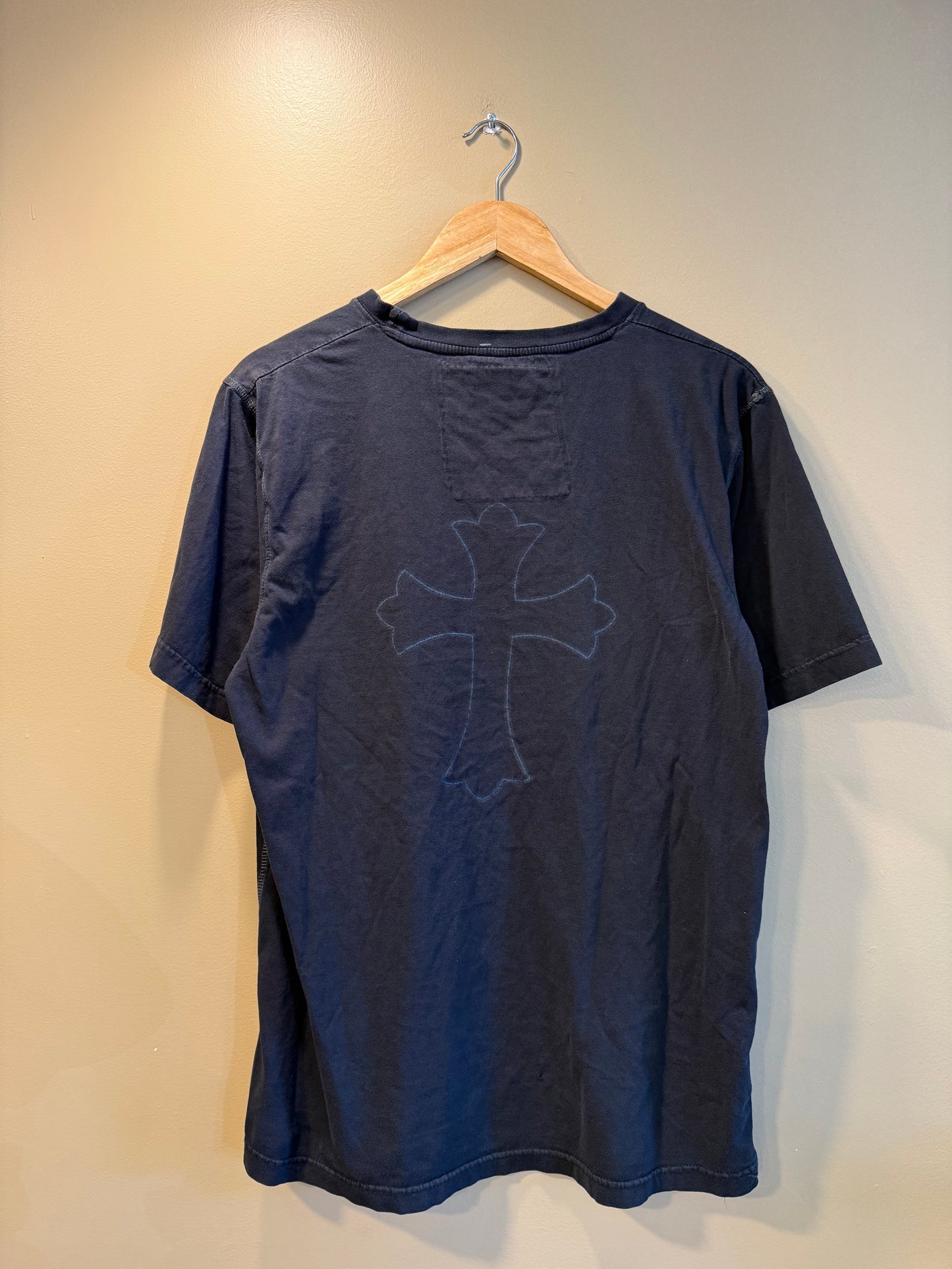 Vintage Y2K Krobar Black Cross T-Shirt- M