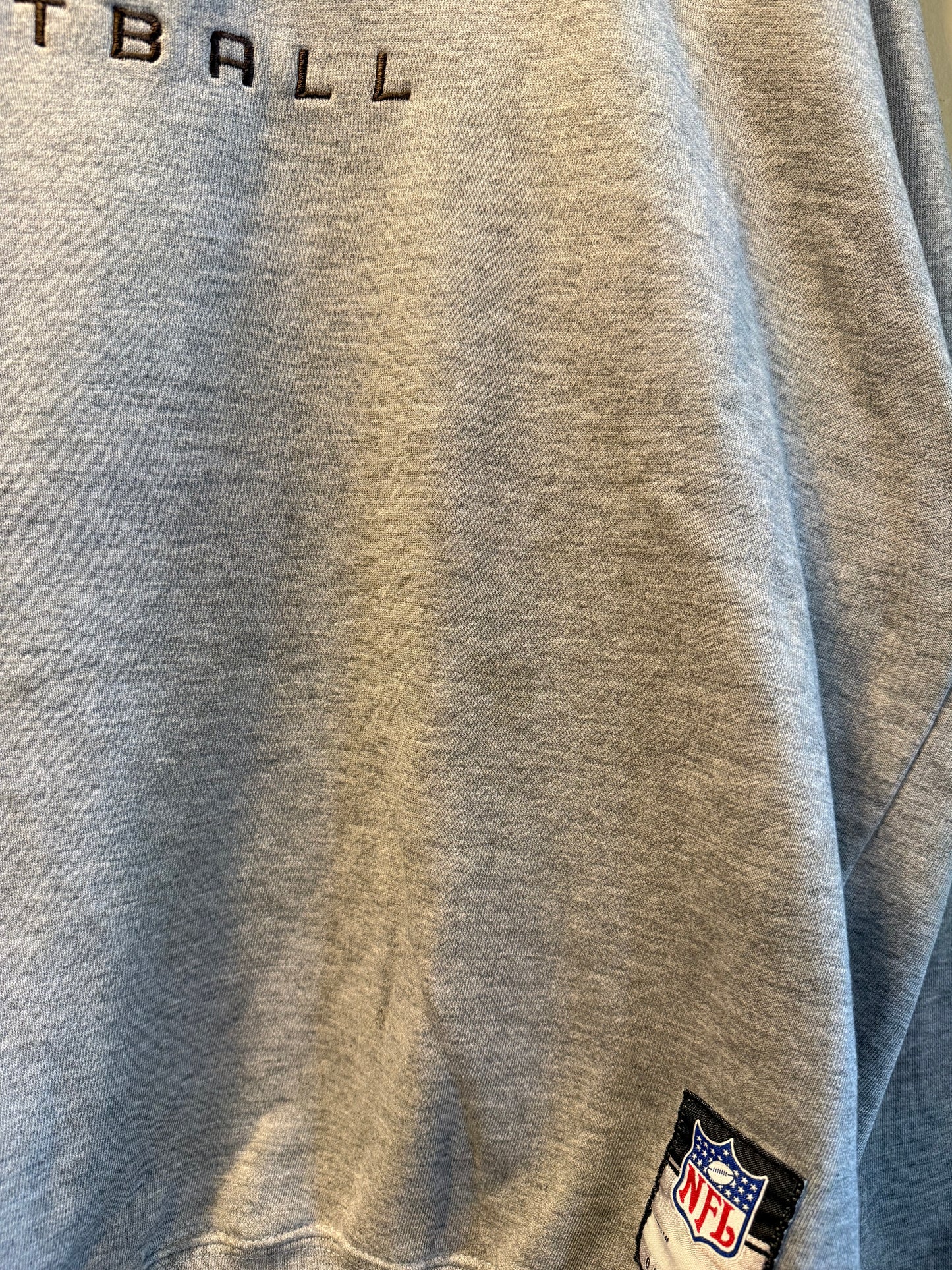 Vintage Cleveland Browns Gray Reebok Embroidered Sweatshirt- XL