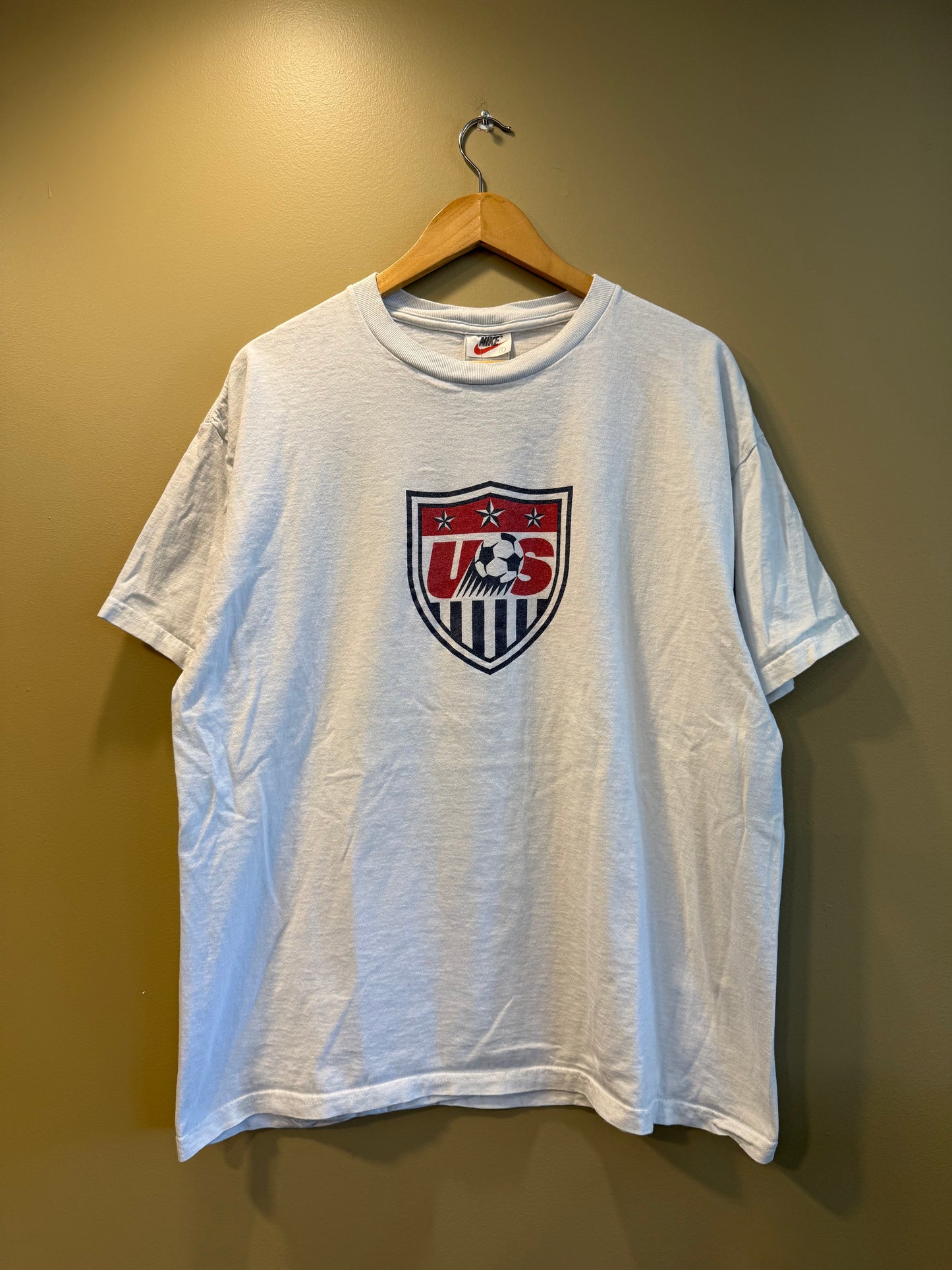 Vintage Nike US National Team Soccer T-Shirt- L/XL