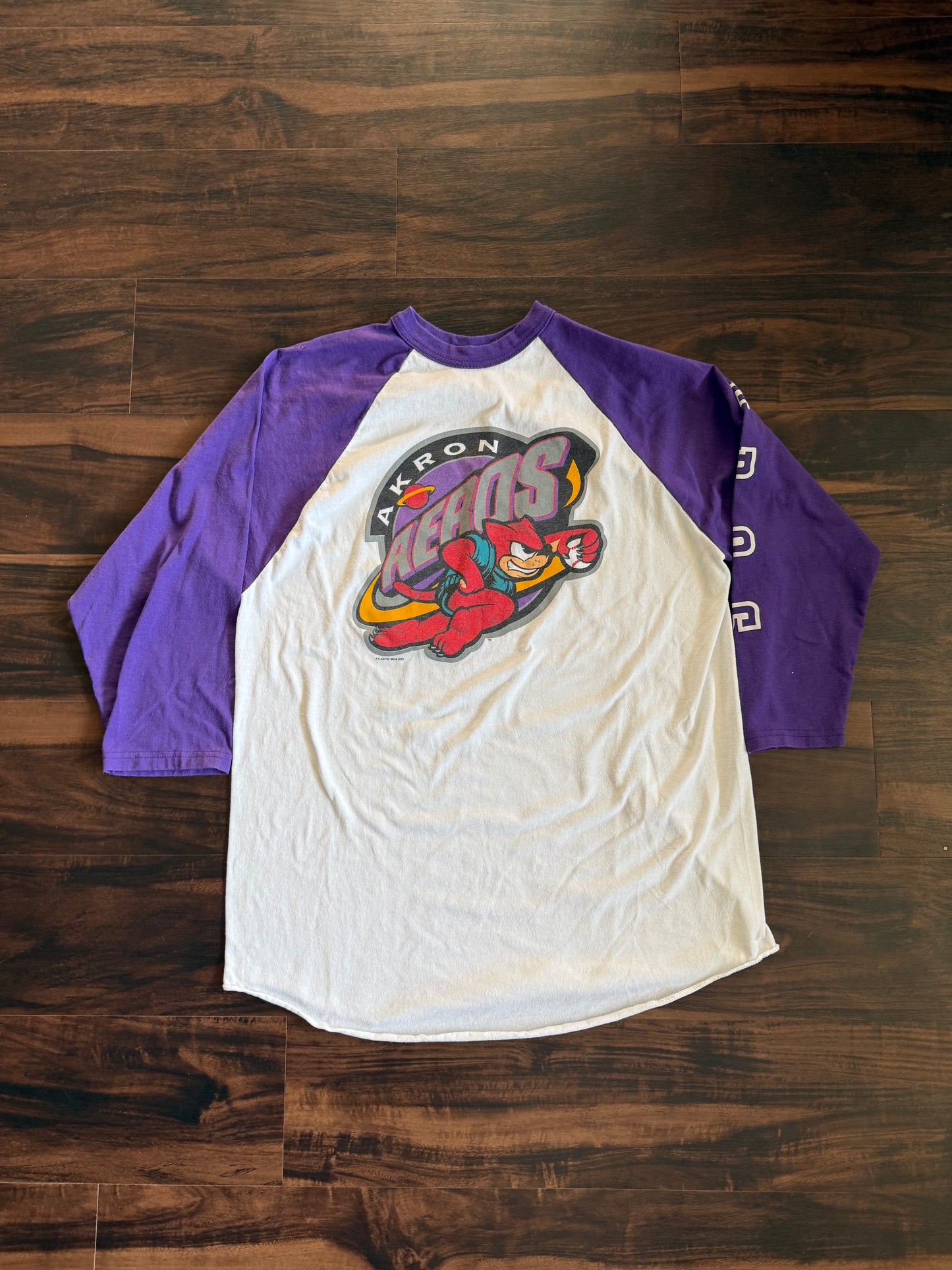 Vintage Akron Aeros Baseball T-Shirt- M