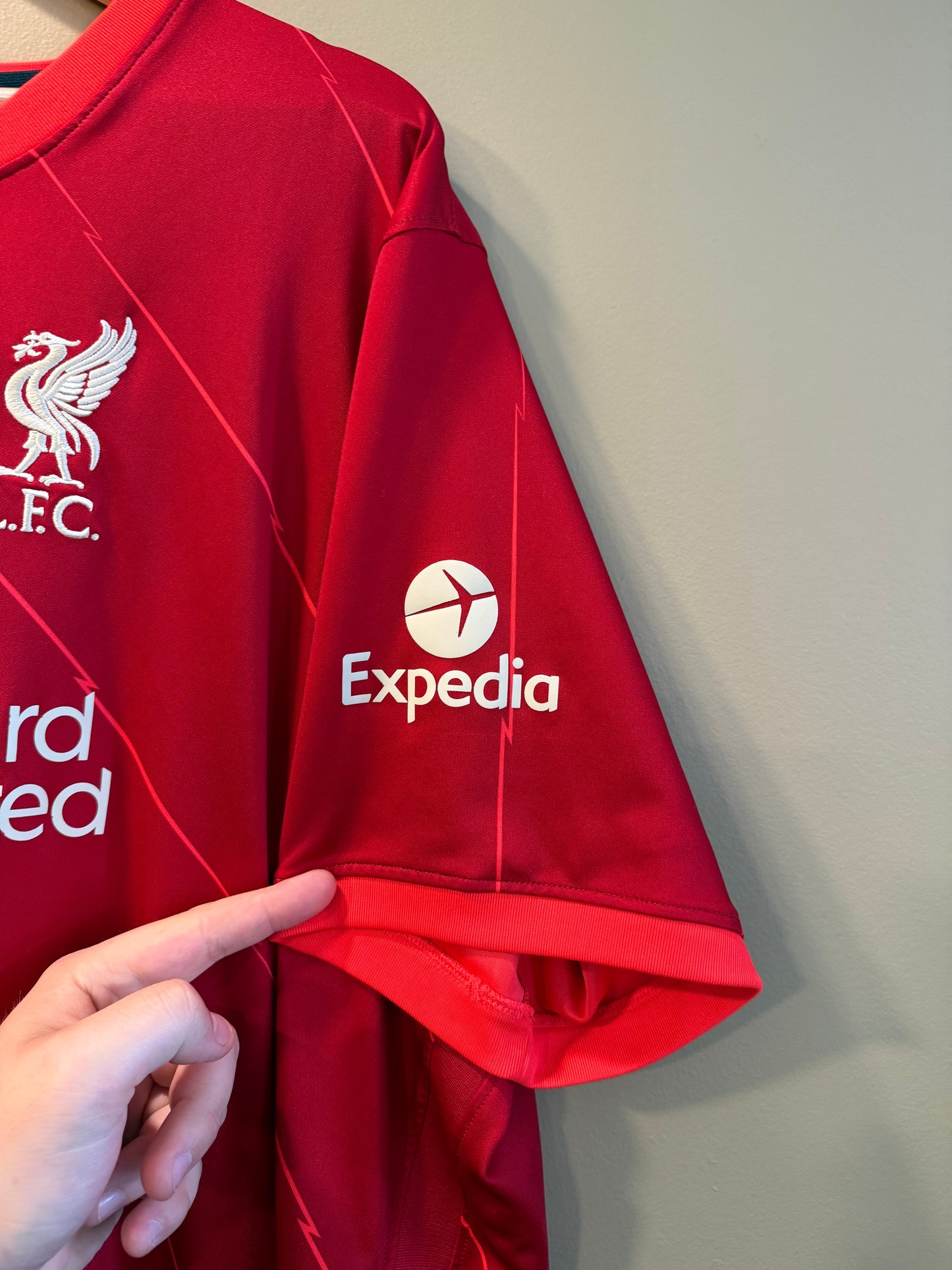 Nike Liverpool Boot 2020 Red Kit Football Soccer Jersey- XXL