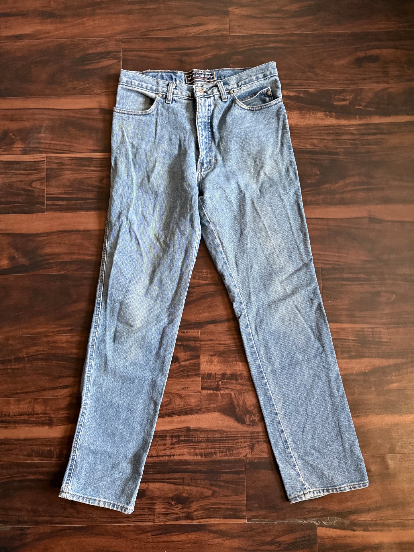 Vintage Harley Davidson Light Wash Denim Jeans- 32x34