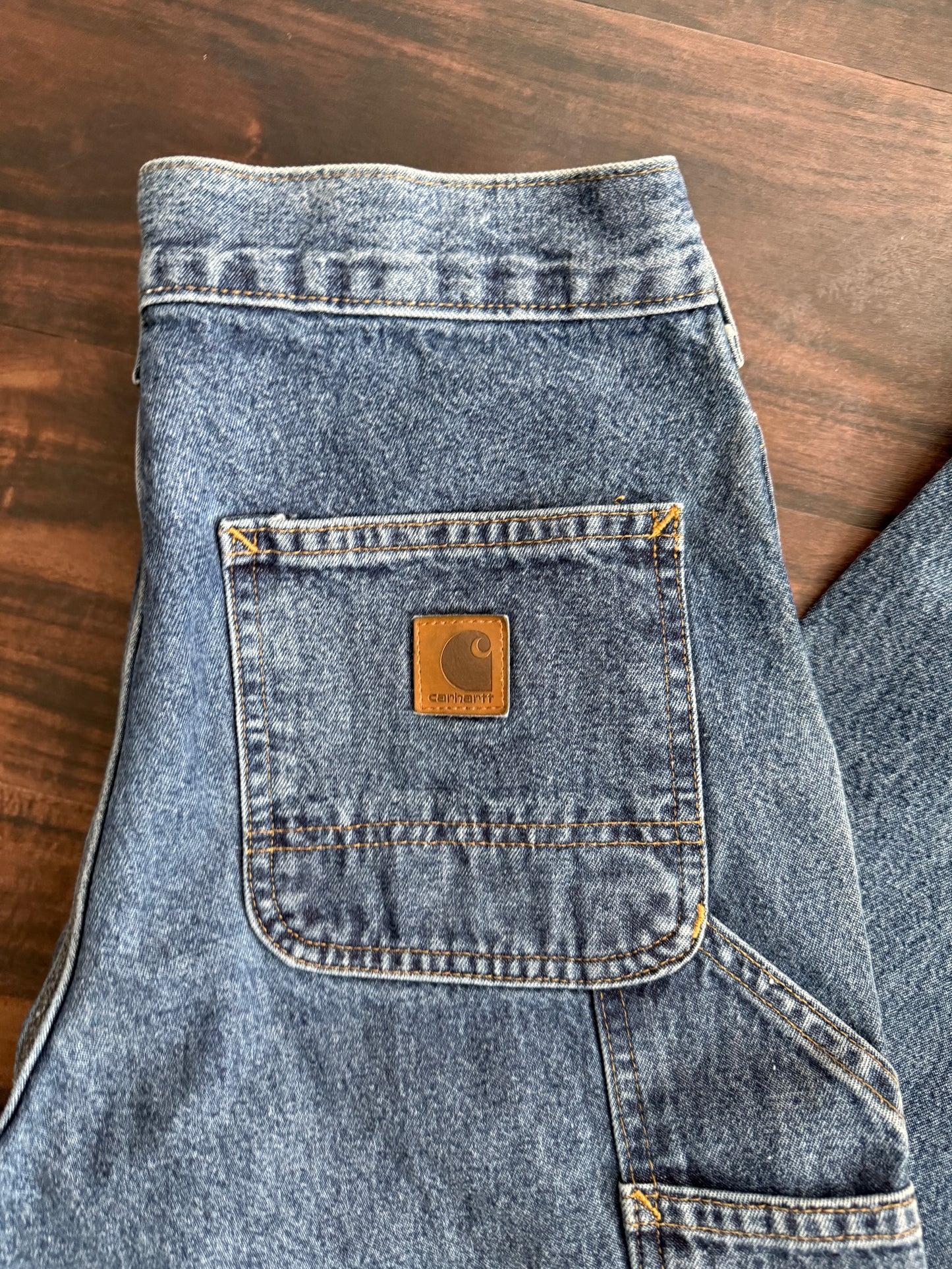 Vintage Carhartt Carpenter Workwear Denim Jeans- 30x31