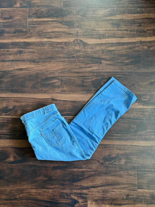 Vintage Levi’s Orange Tab Light Wash Denim Jeans- 38x29