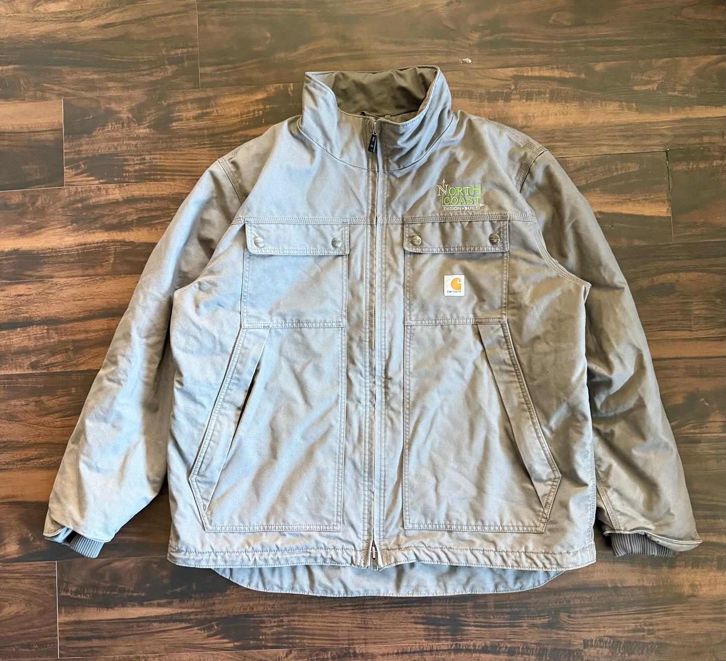 Vintage Carhartt Tactical Gray Workwear Jacket- XL