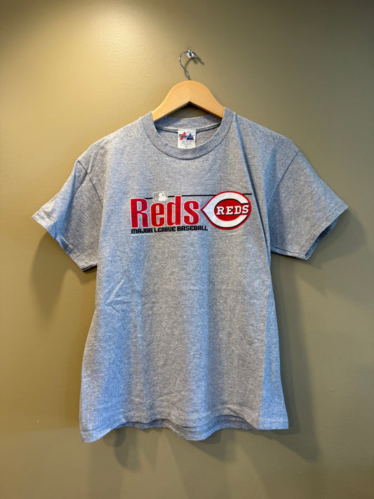 Vintage Cincinnati Reds Gray MLB T-Shirt- M