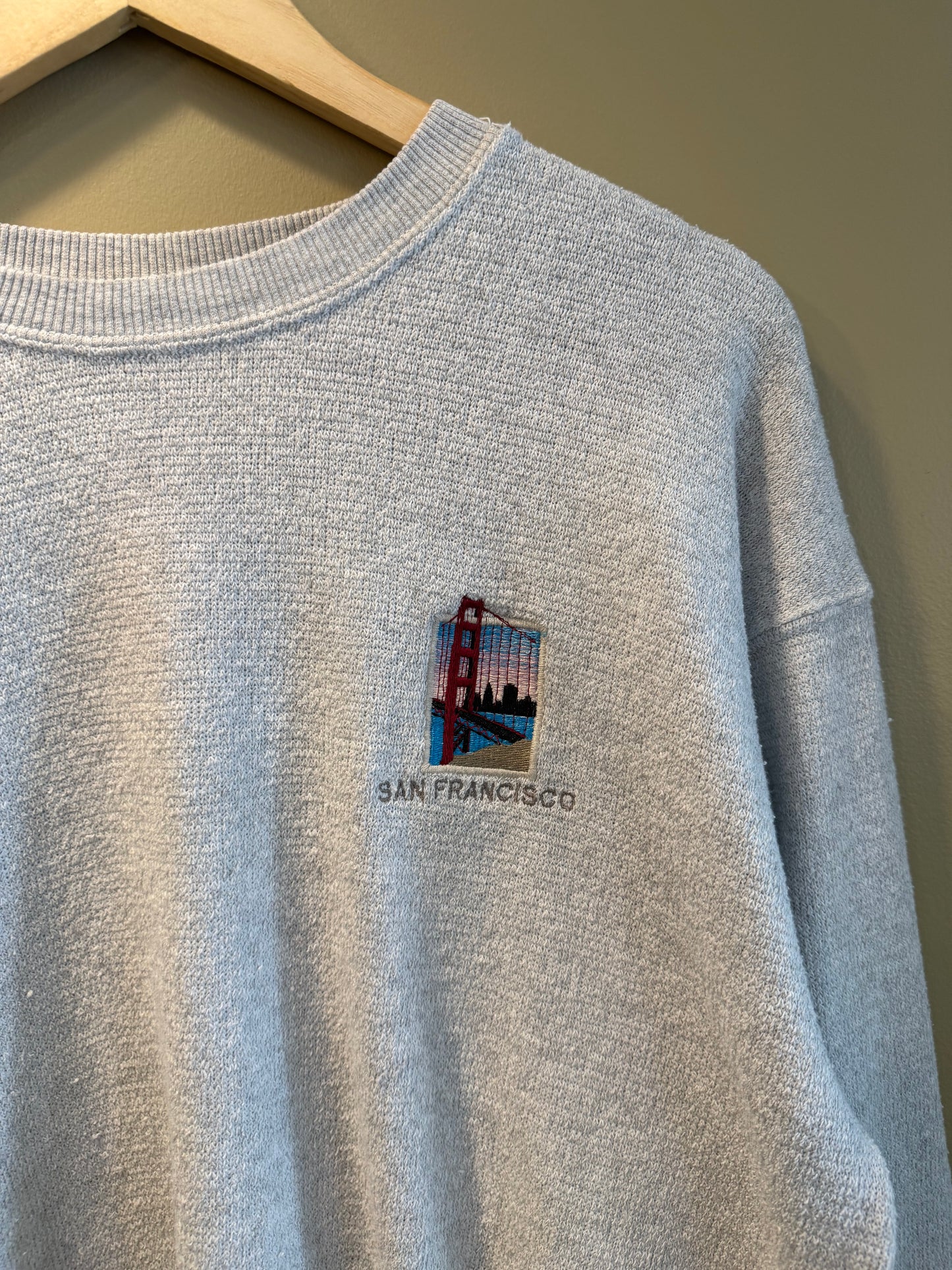 Vintage San Francisco Fleece Crewneck Sweatshirt- L/XL