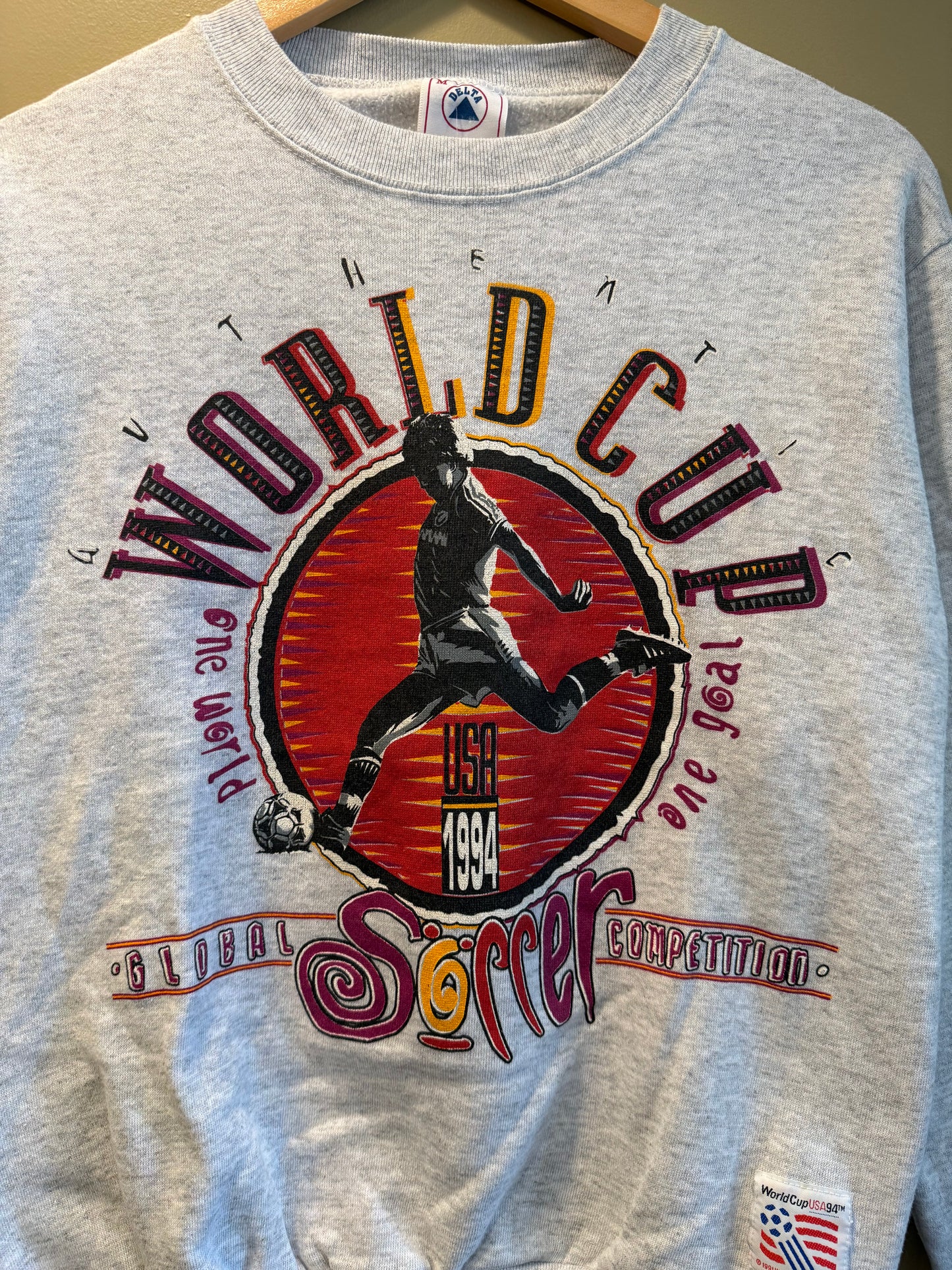 Vintage World Cup USA 94 Crewneck Sweatshirt- S/M