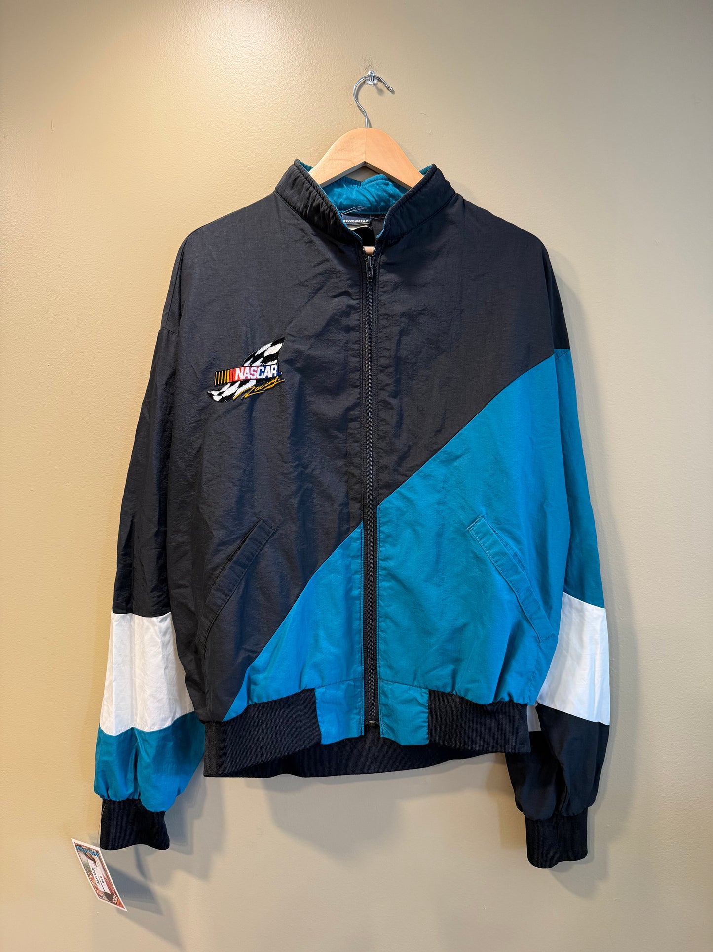 Vintage Swingster NASCAR Racing Windbreaker Jacket- L