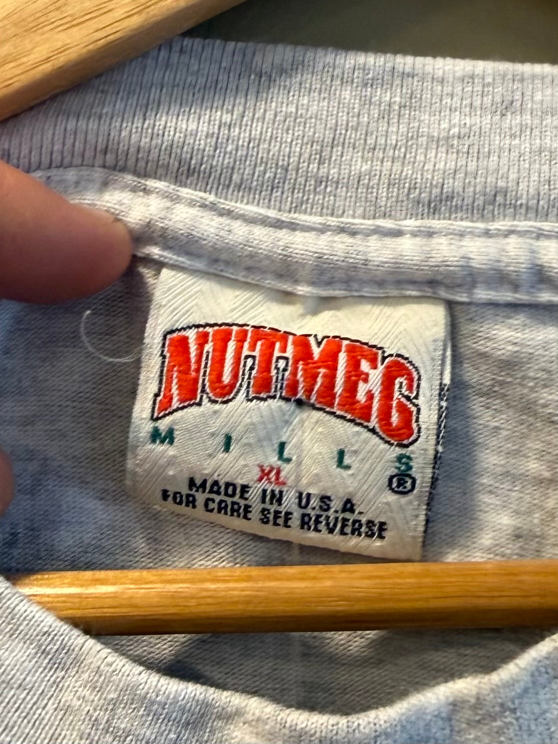 Vintage Nutmeg Dallas Cowboys NFL Gray T-Shirt- XL