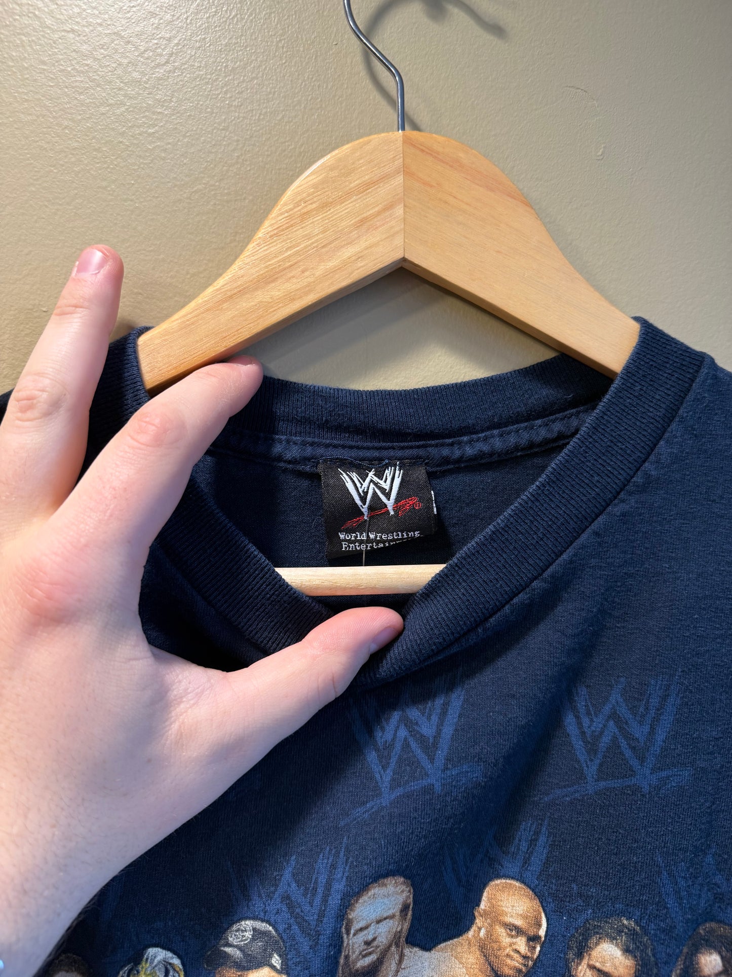 Vintage Y2K WWE Raw Long Sleeve T-Shirt- S
