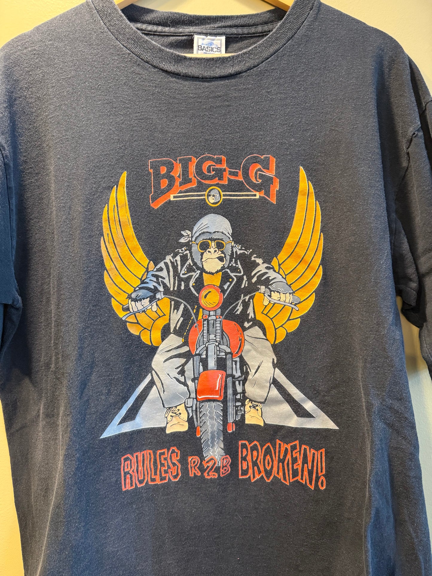 Vintage Big G Gorilla Motorcycles T-Shirt- L