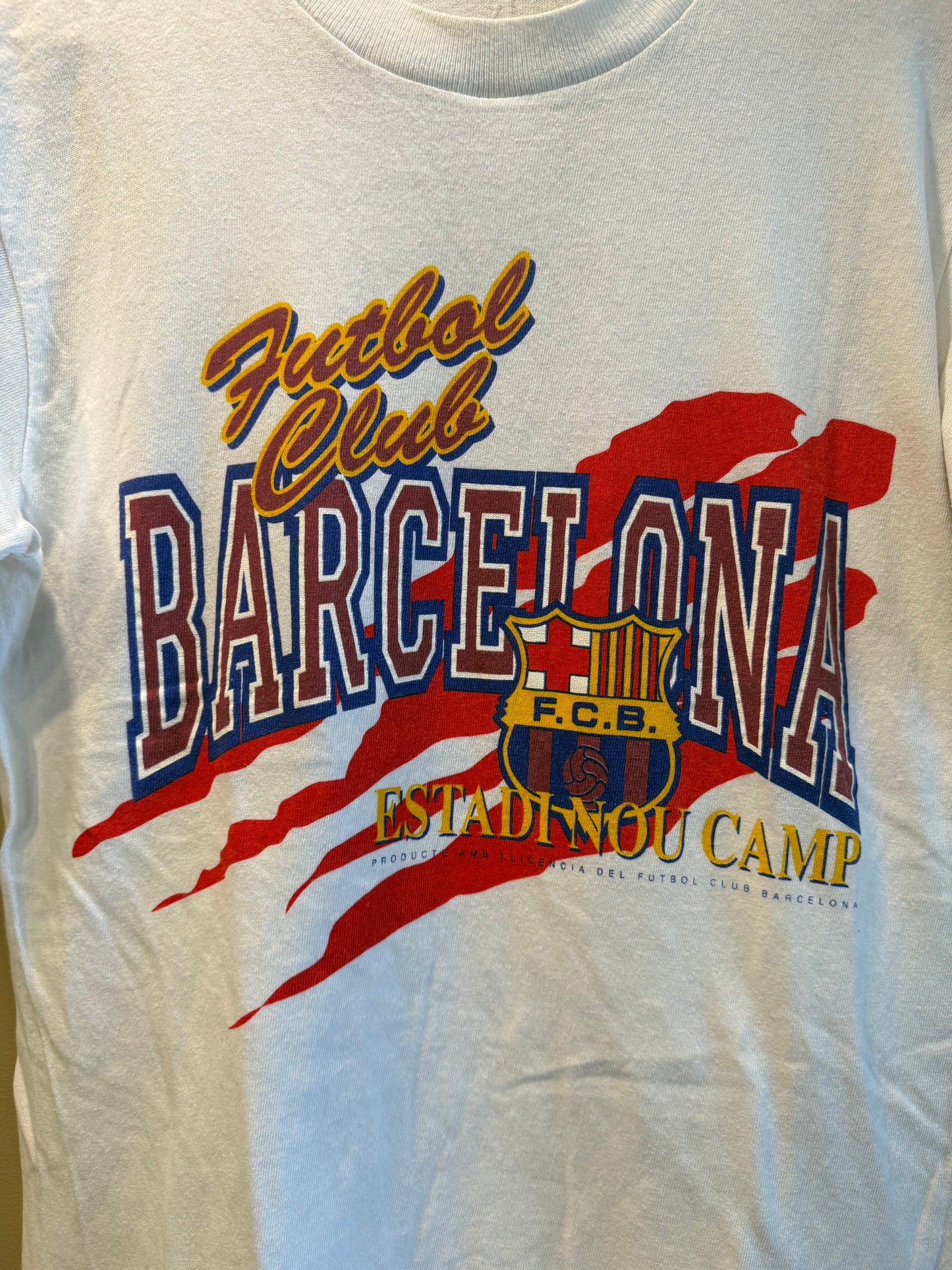 Vintage F.C. Barcelona Football T-Shirt- M