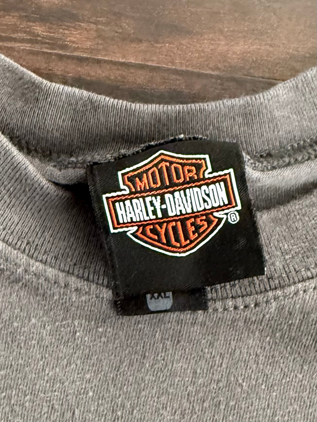 Vintage Harley Davidson Motorcycles Flame Long Sleeve T-Shirt- XL