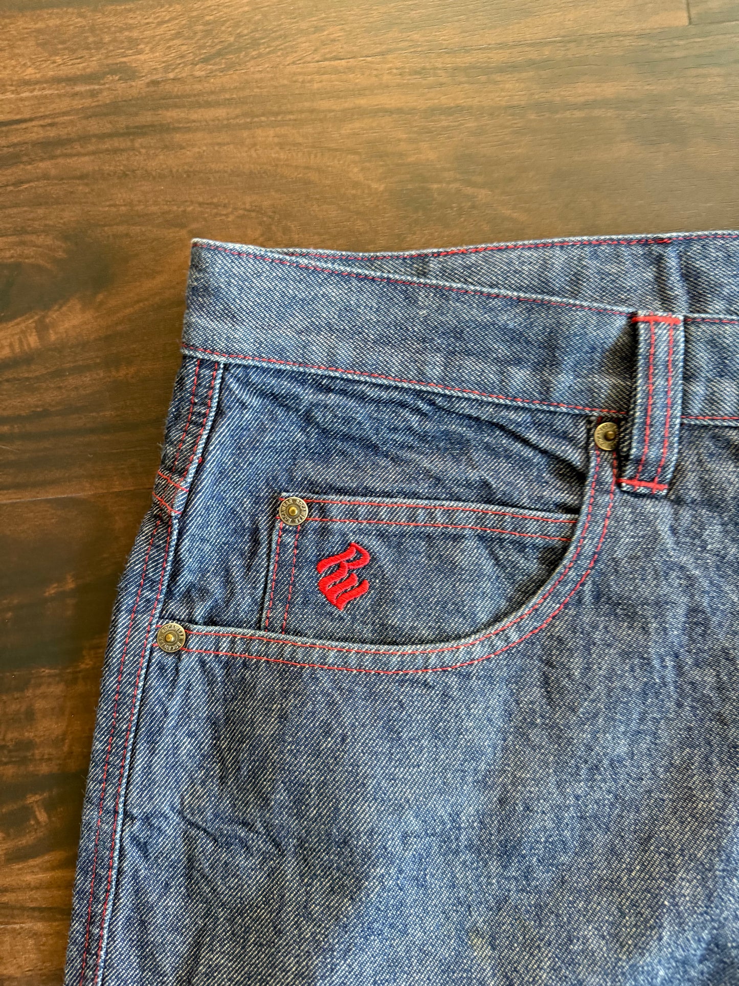 Vintage Roca Wear Baggy Streetwear Denim Jeans- 40x30