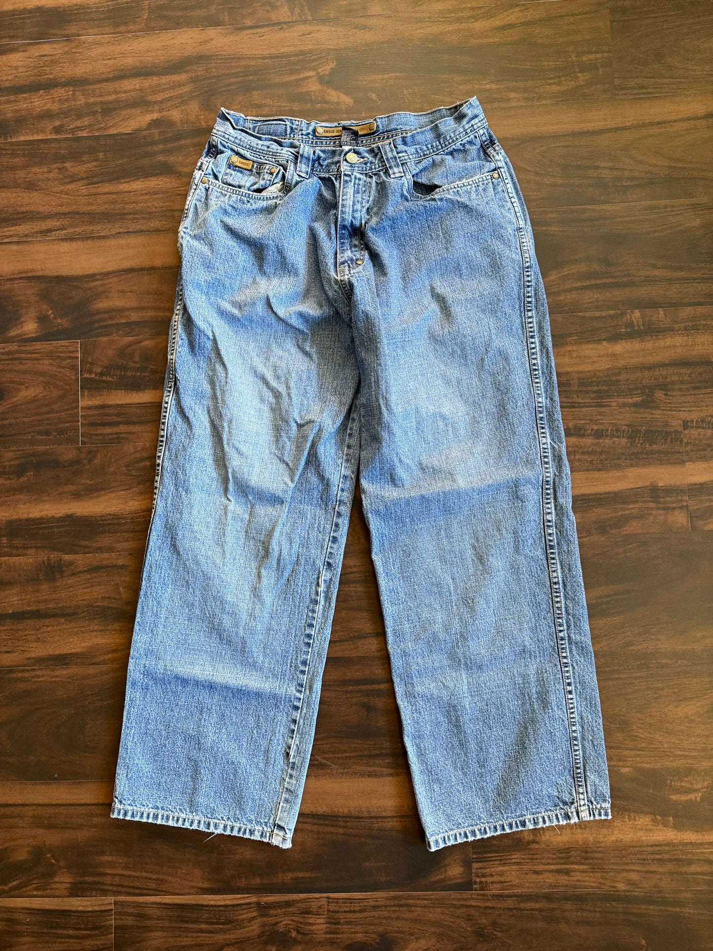 Vintage ENYCE Light Wash Streetwear Denim Jeans- 30x28