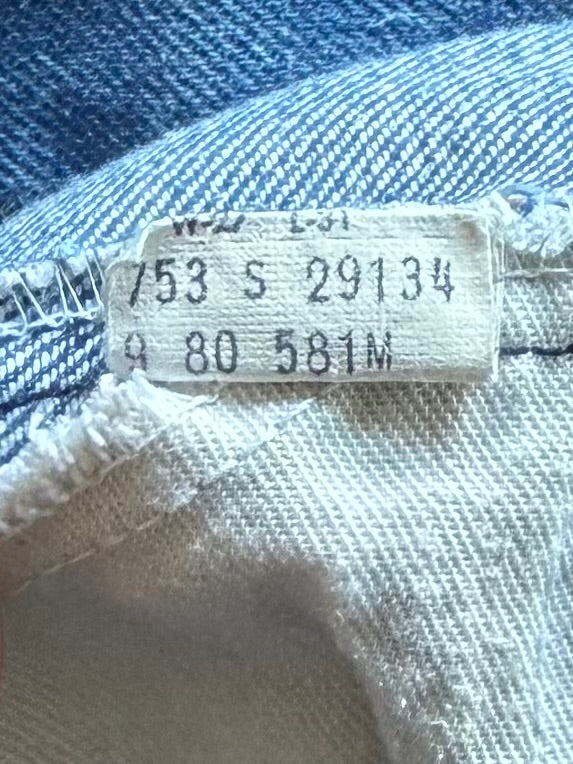 Vintage ‘70s Levi’s Orange Tab Denim Jeans- 26x31