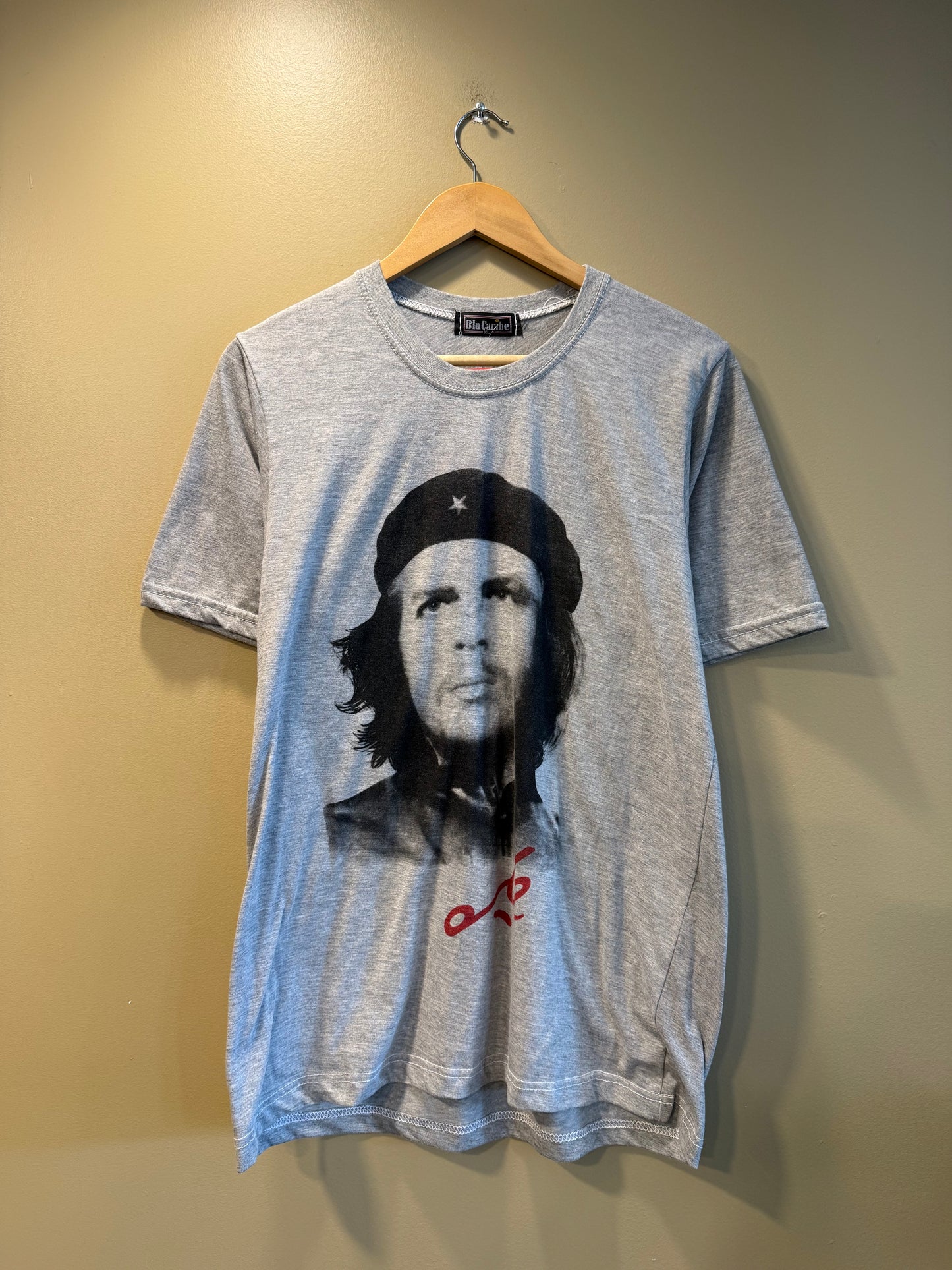 Vintage Che Guevara Gray Portrait T-Shirt- M