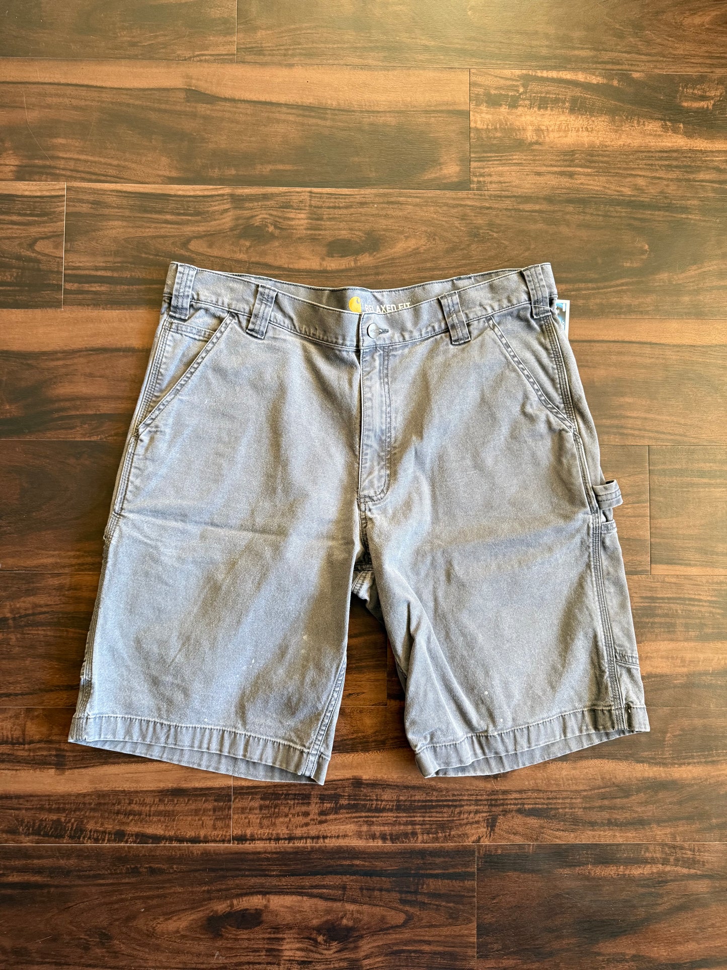 Vintage Carhartt Dark Gray Carpenter Shorts- 38