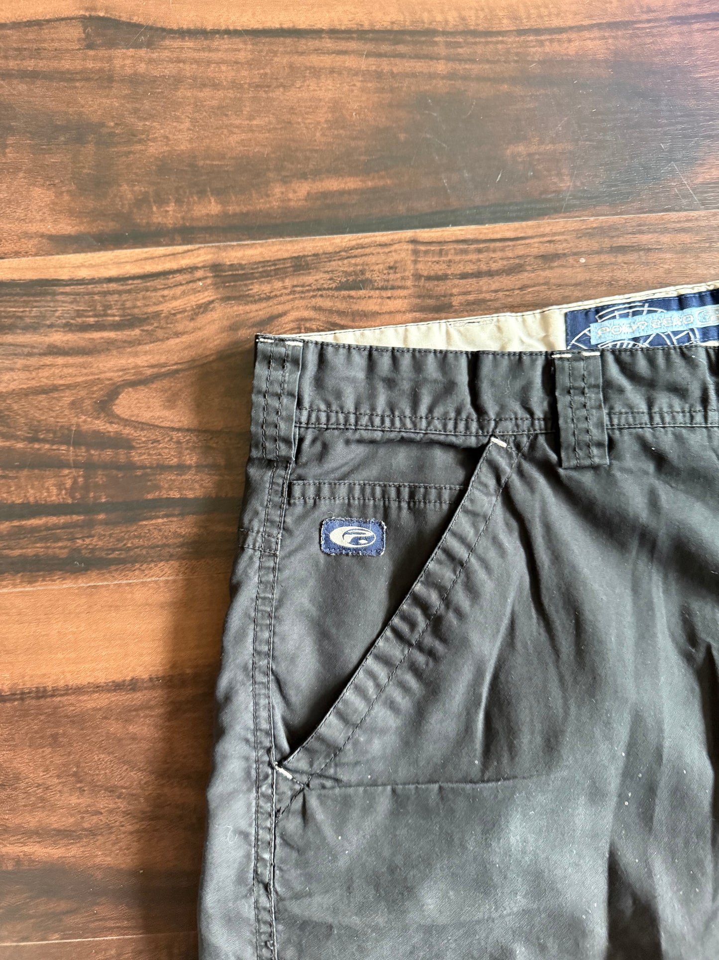 Vintage Point Zero Black Carpenter Surfwear Shorts- 32