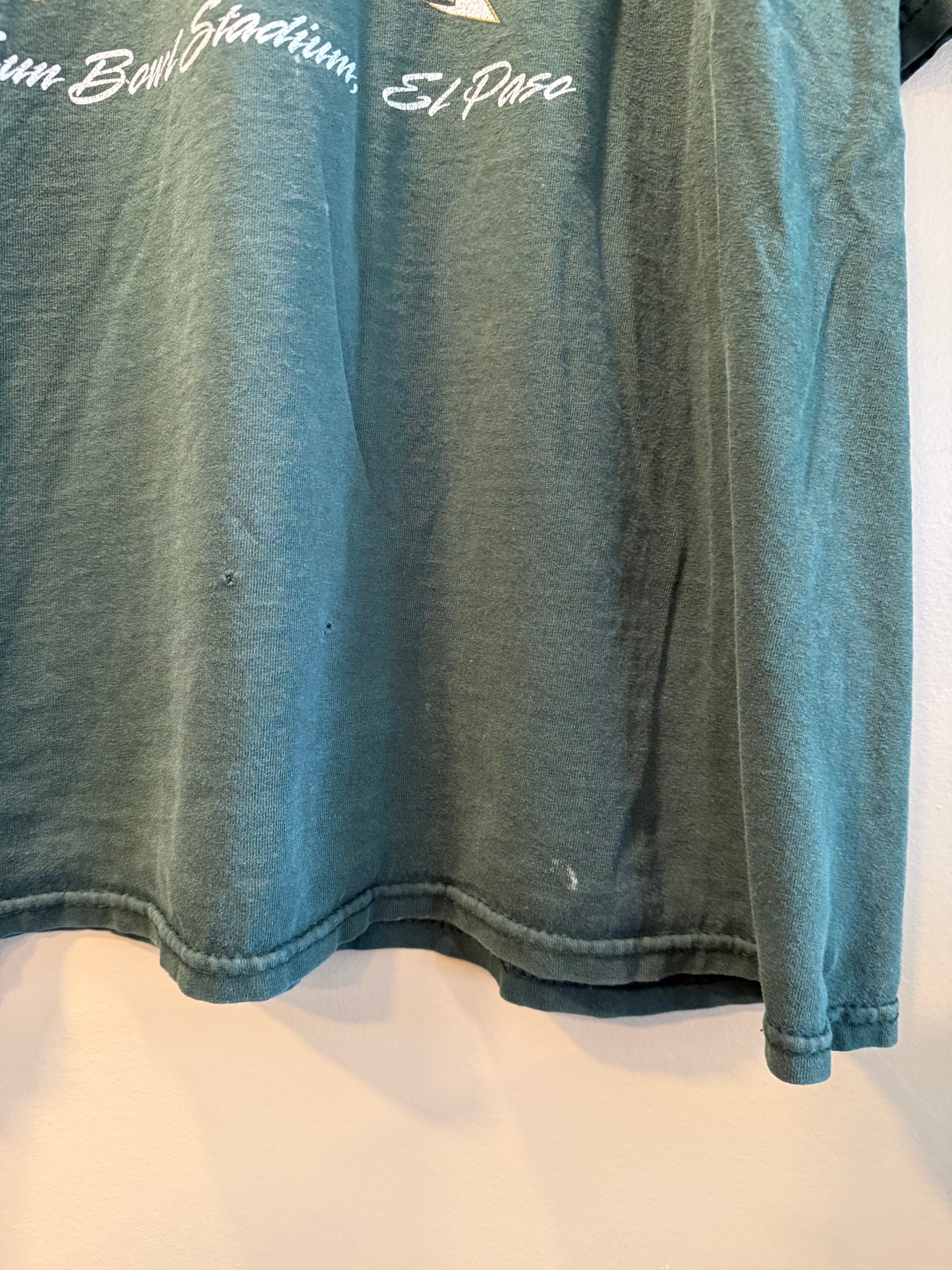 Vintage University of Oregon Ducks Sun Bowl Green T-Shirt- XL