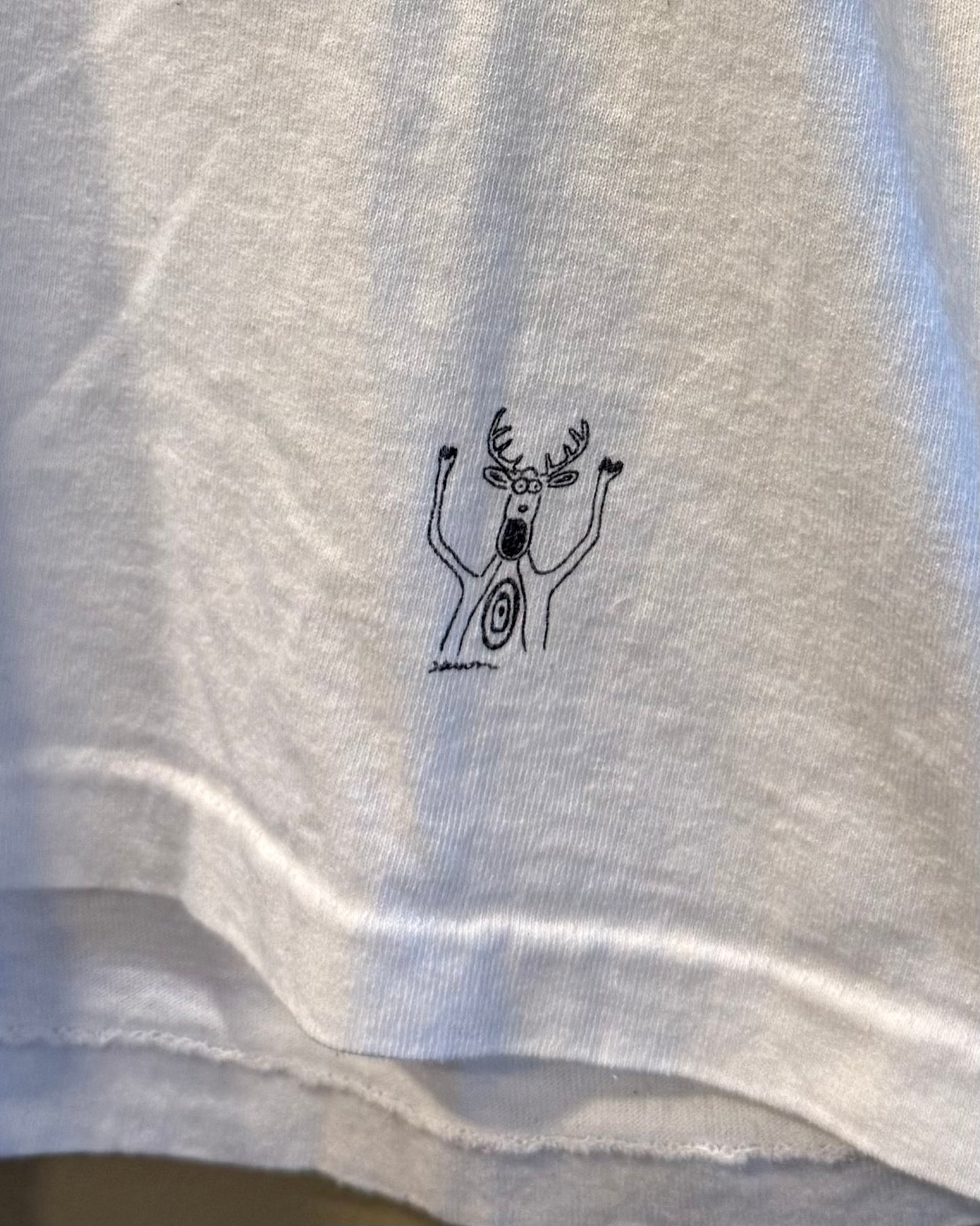 Vintage The Far Side Deer T-Shirt- L