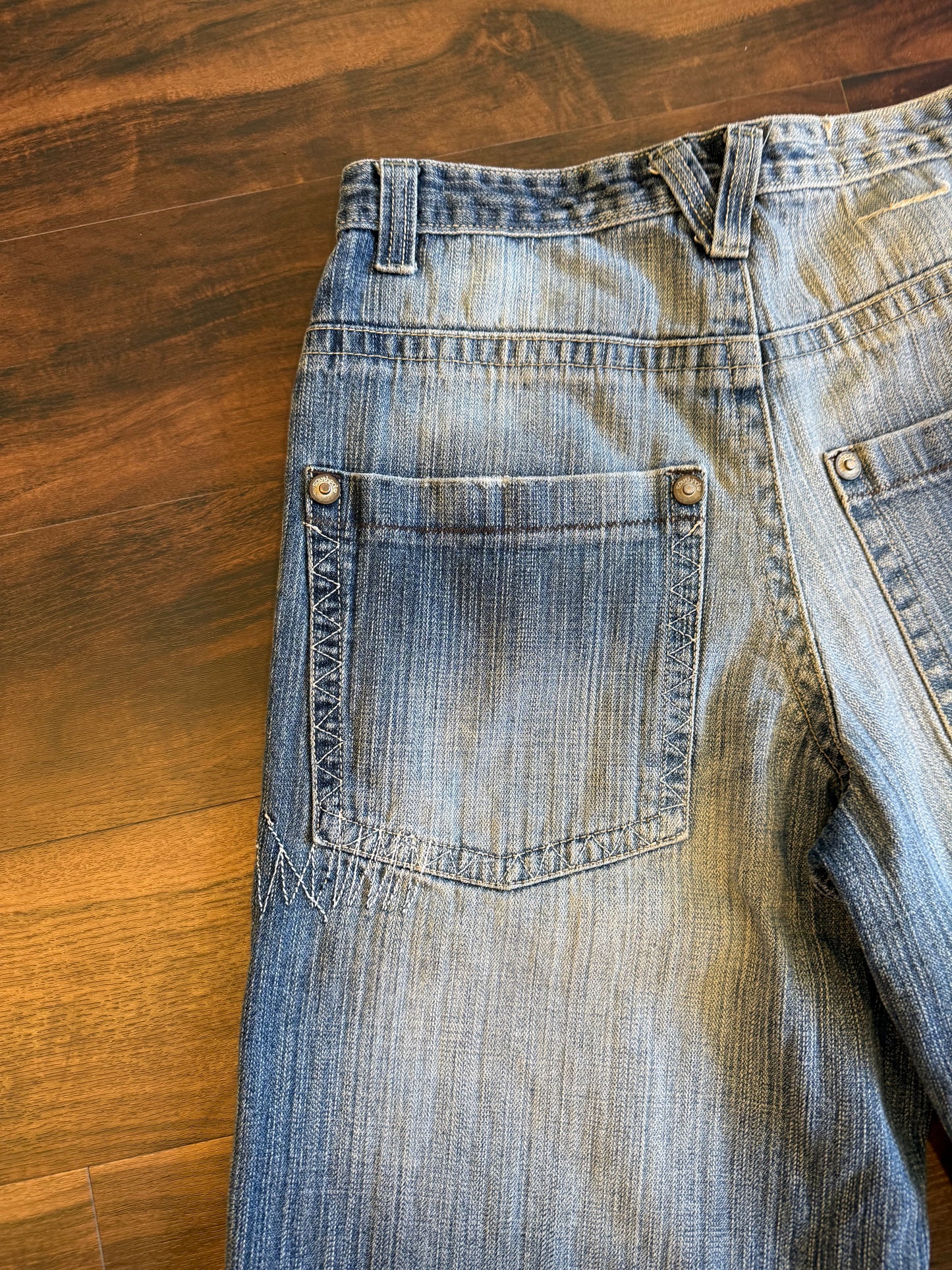 Vintage South Pole Embroidered Denim Jeans- 32