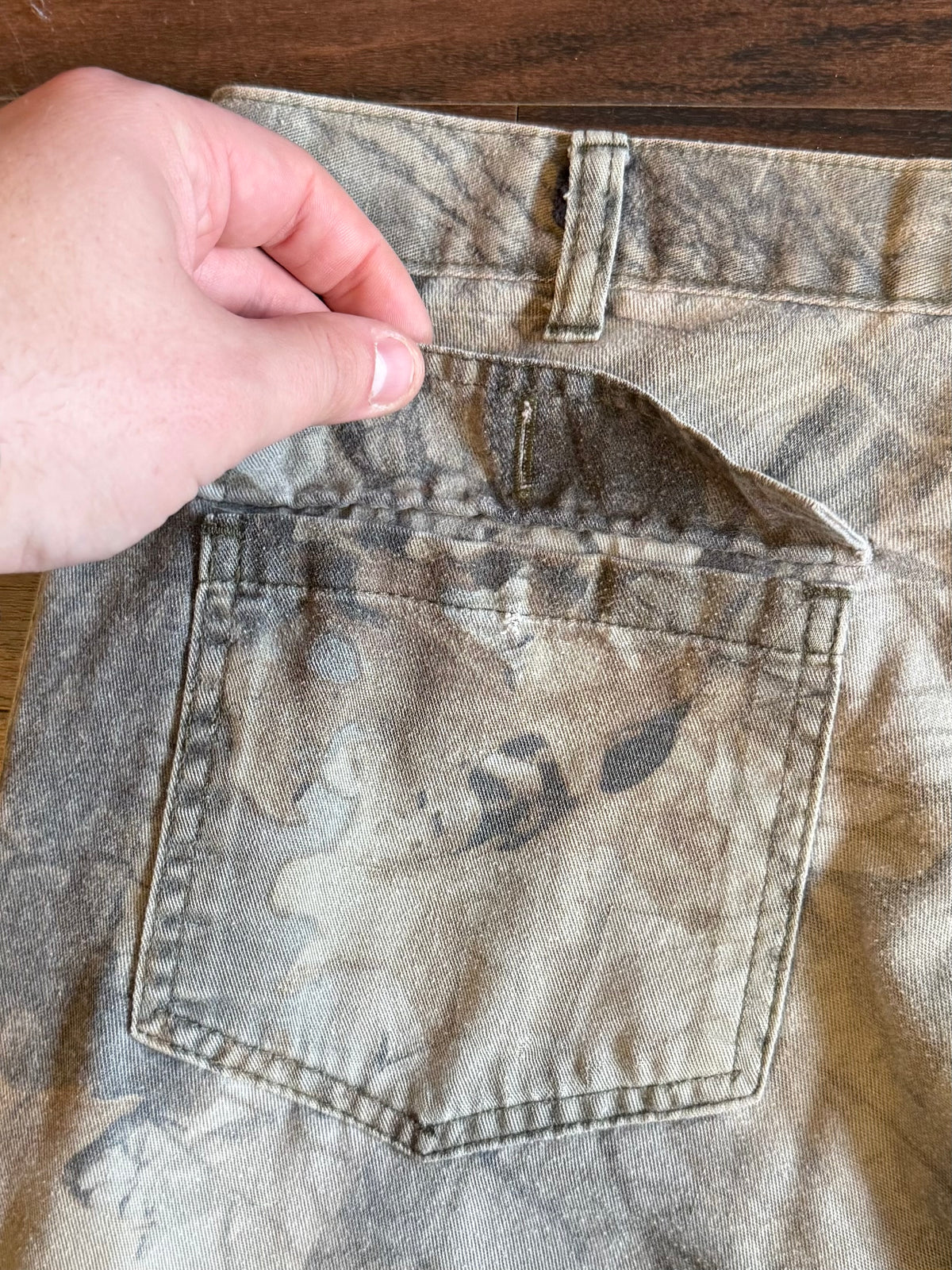 Vintage Whitewater Outdoors Faded Camo Cargo Pants- 36x33