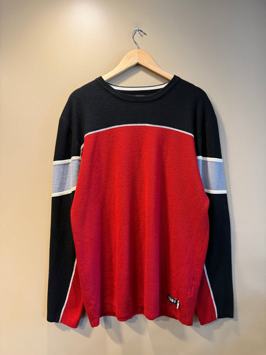 Vintage Union Bay Y2K Patterned Sweater- XXL