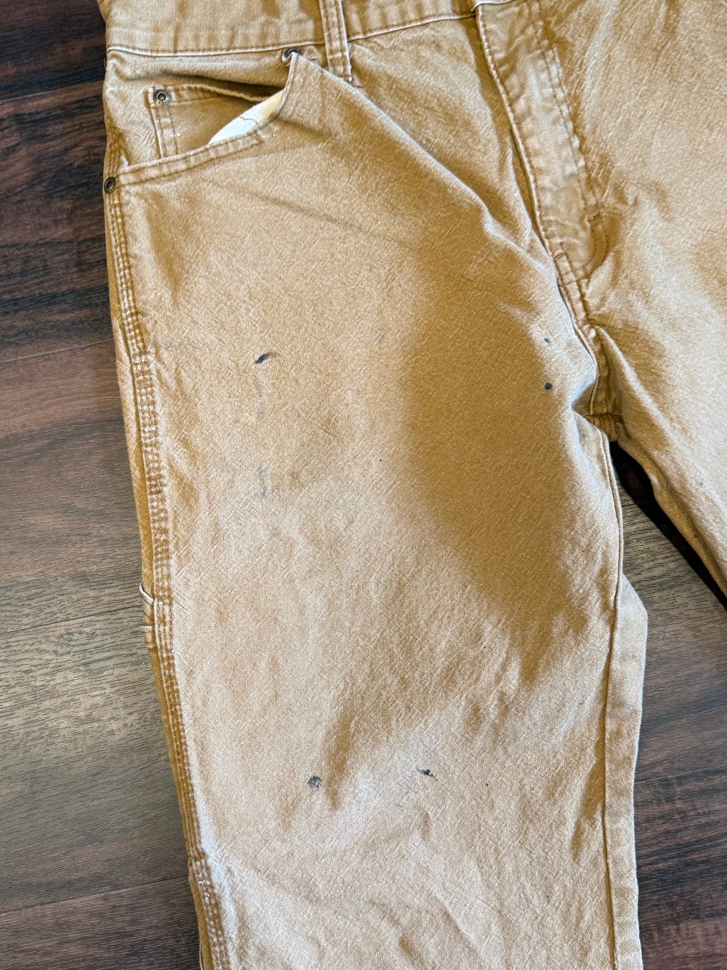 Vintage Dickies Distressed Tan Carpenter Pants- 36x33
