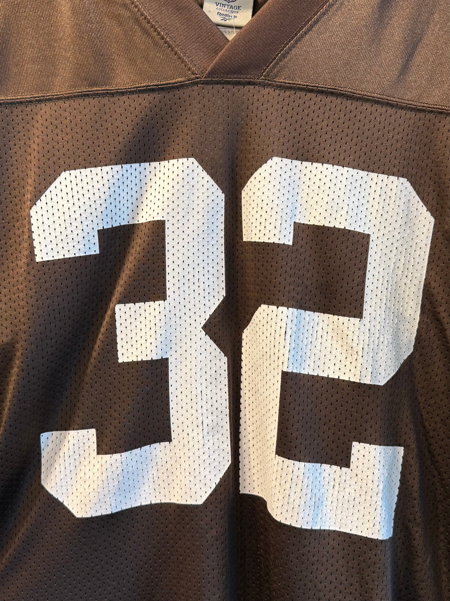 Vintage NFL Throwbacks Cleveland Browns Jim Brown Football Jersey- M