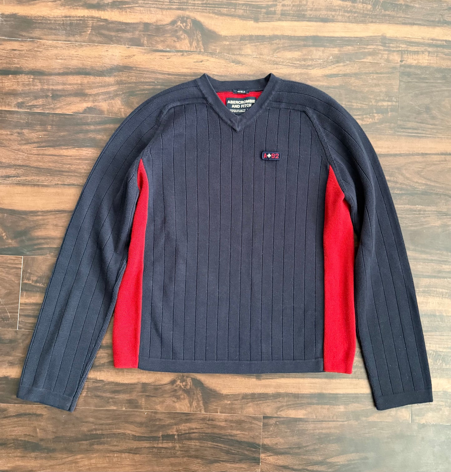 Vintage Abercrombie & Fitch Muscle Ribbed Sweater- M