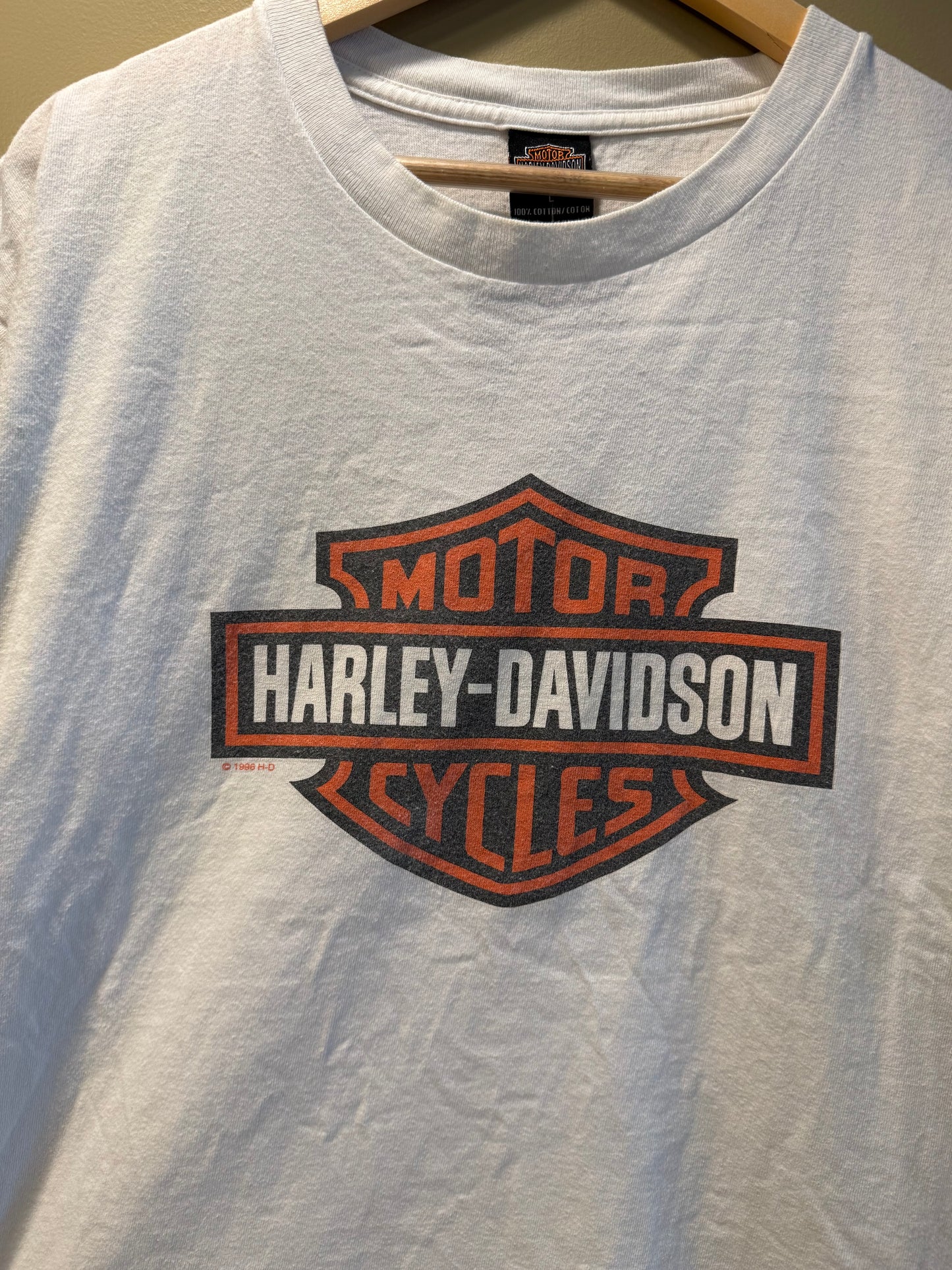 Vintage Harley Davidson White Eagle T-Shirt- XL