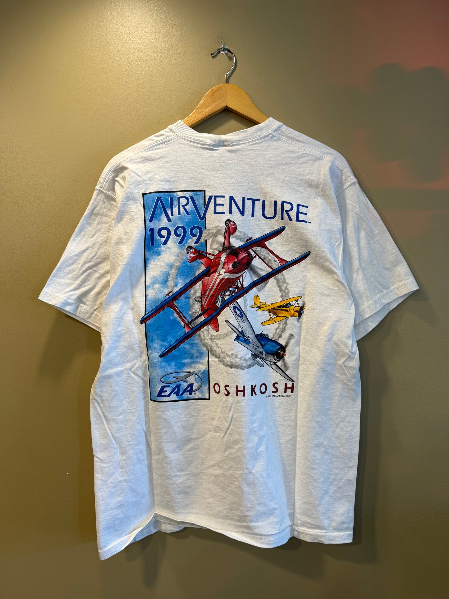Vintage Airventure 1999 Oshkosh T-Shirt- L